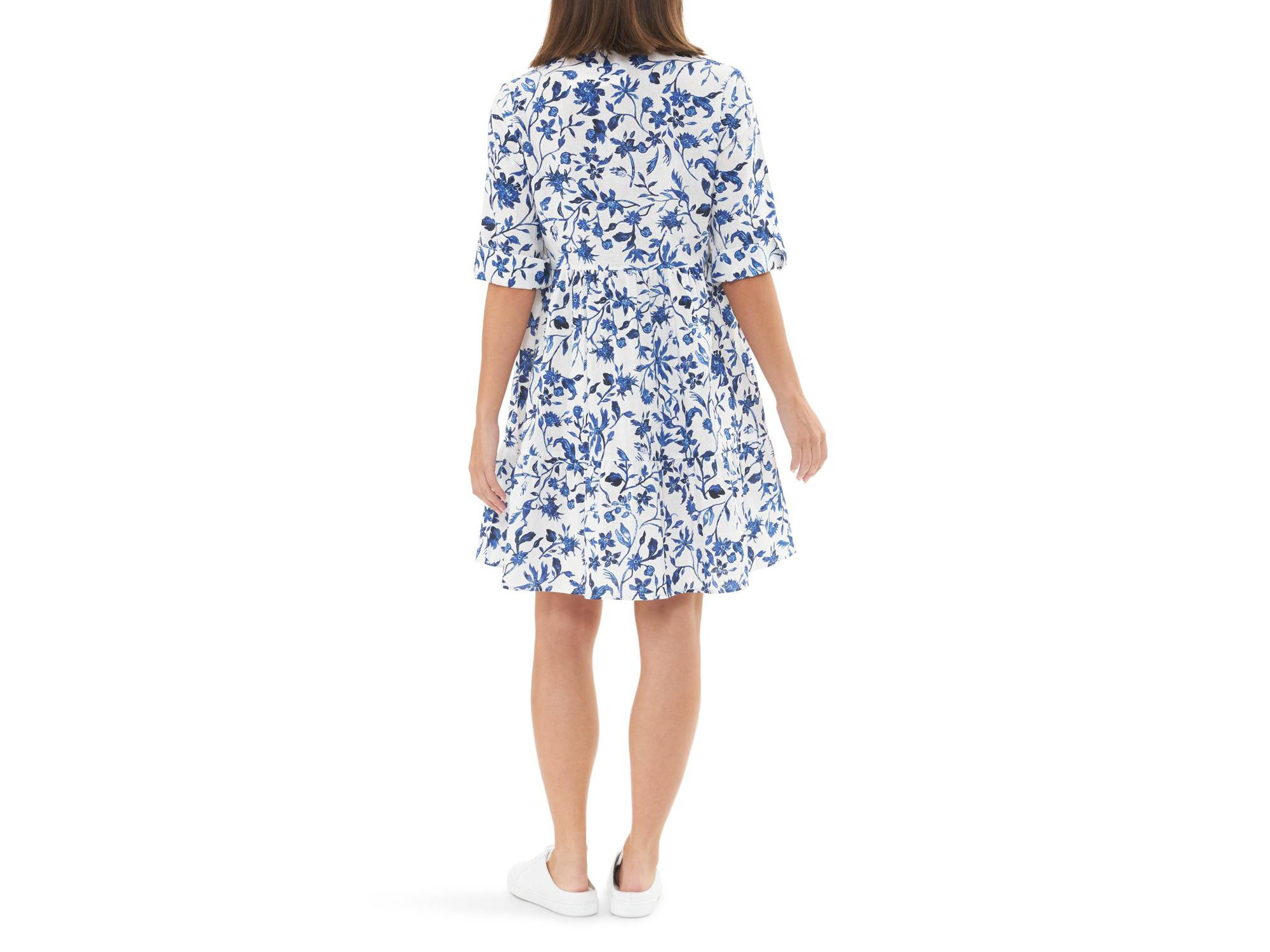 Bella Linen Shirt Dress — Image 3