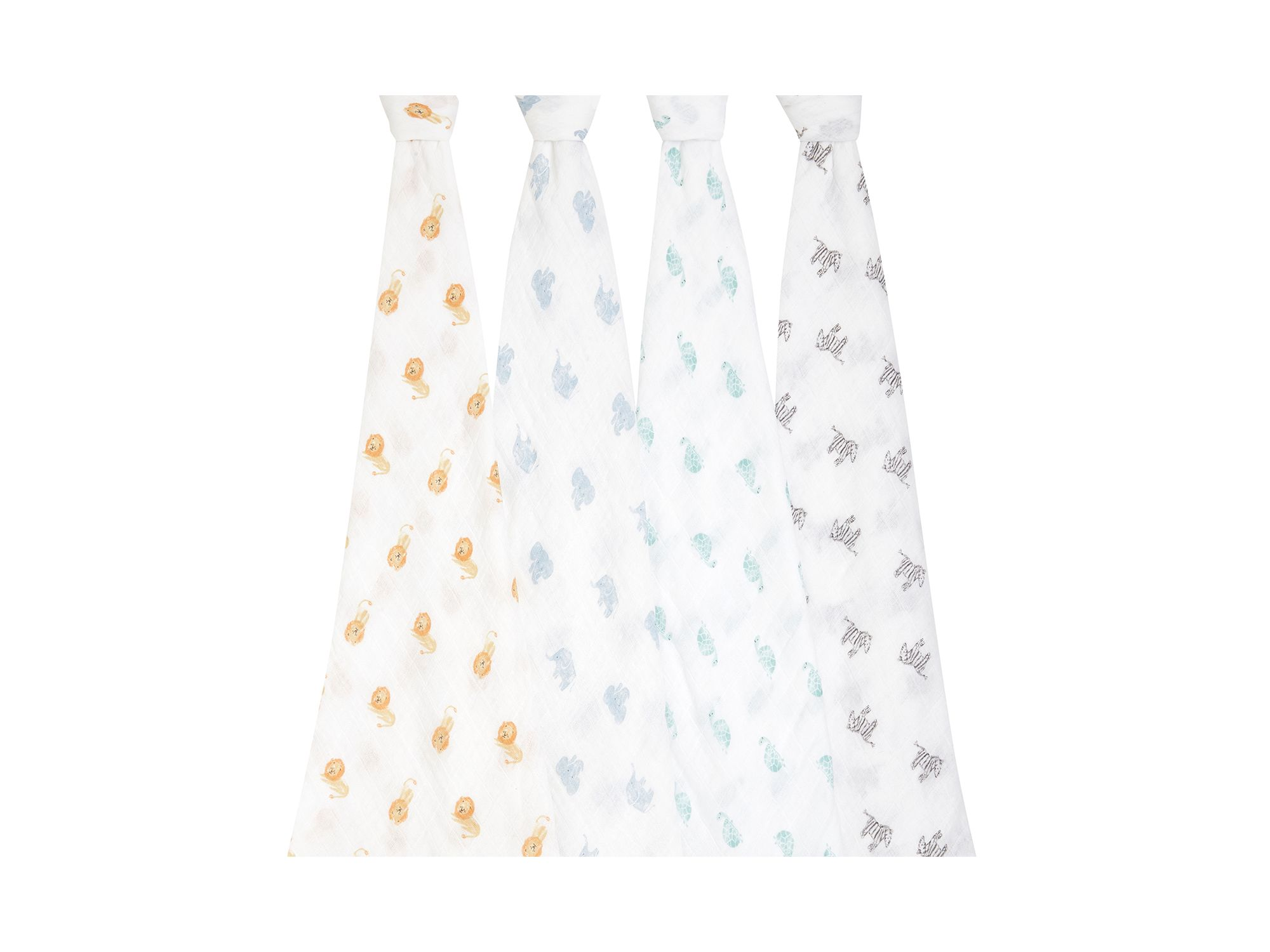 4 Pk. Printed Classic Swaddles — Image 6