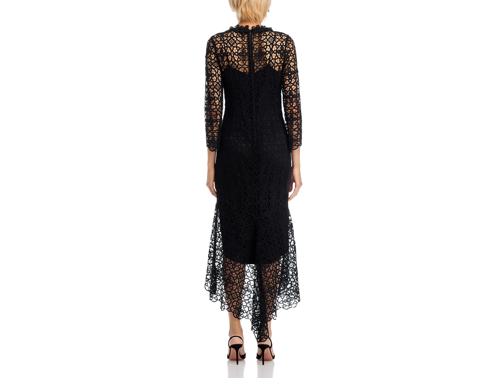 Stretch Crochet Maxi Dress — Image 4