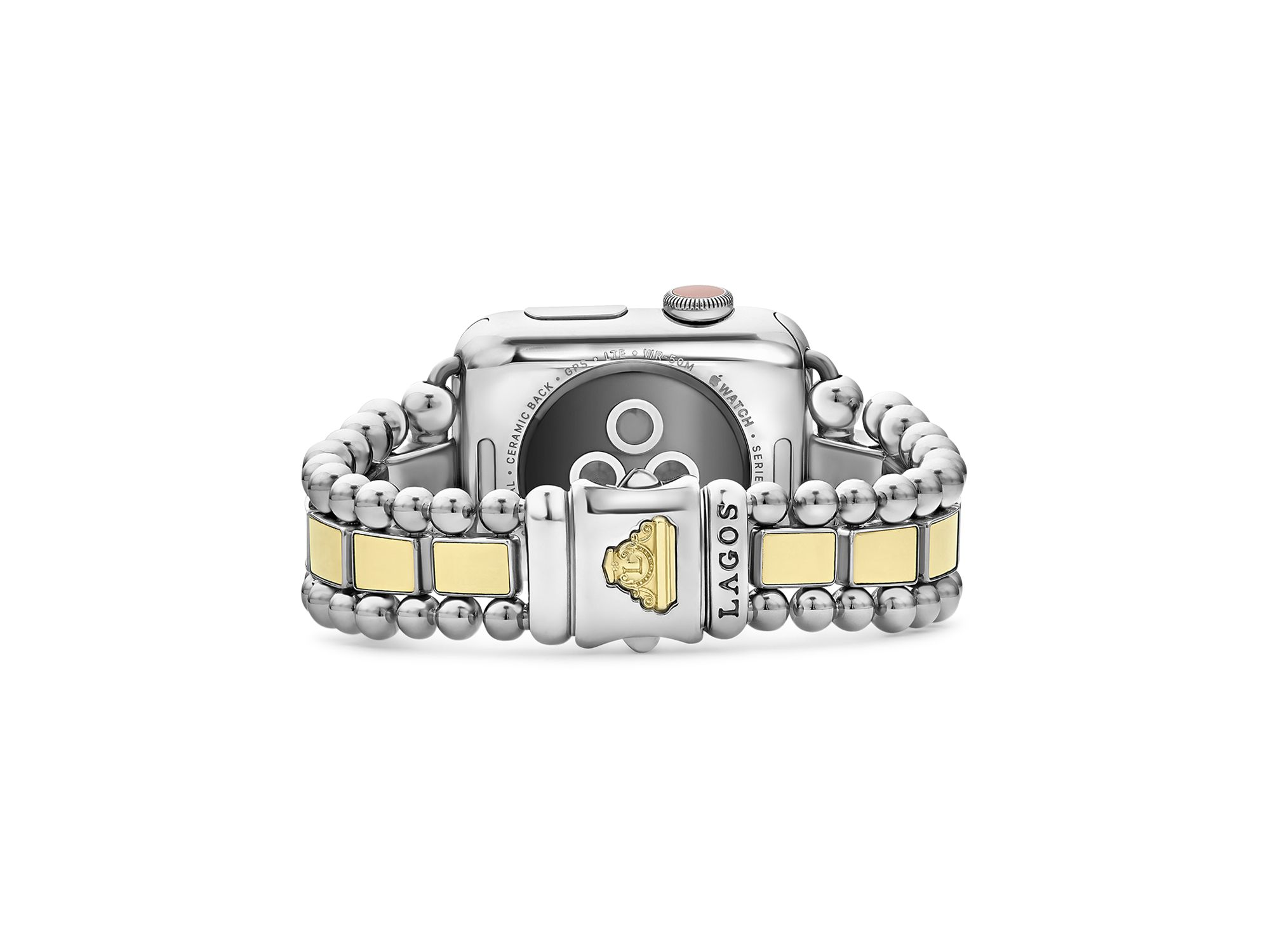 Smart Caviar Stainless Steel 18K Gold Apple™ Watch Bracelet, 38-44mm — Image 8