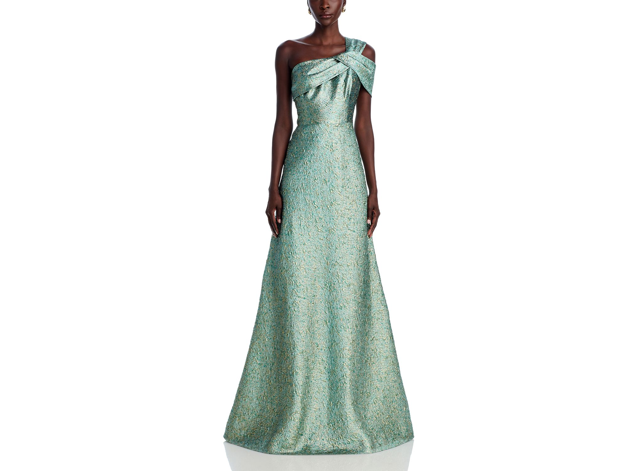 Metallic Jacquard Gown — Image 6