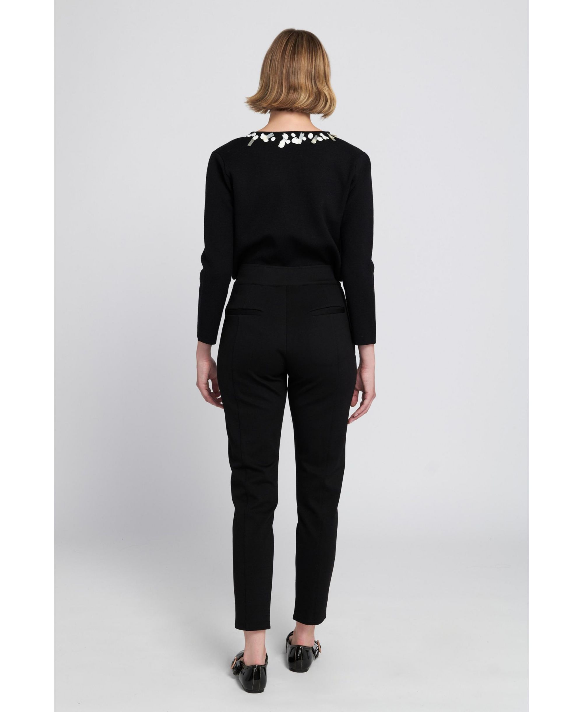 Sequin Tie Front Cardigan — Image 3
