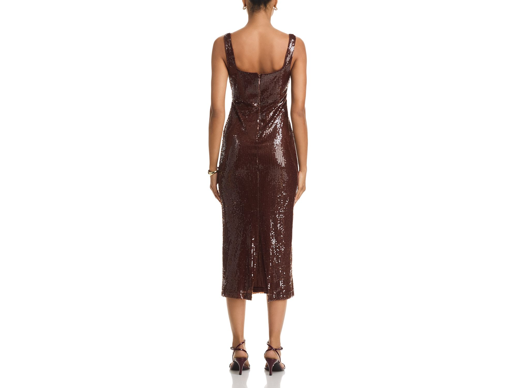 Sequin Midi Dress - Exclusive — Image 6