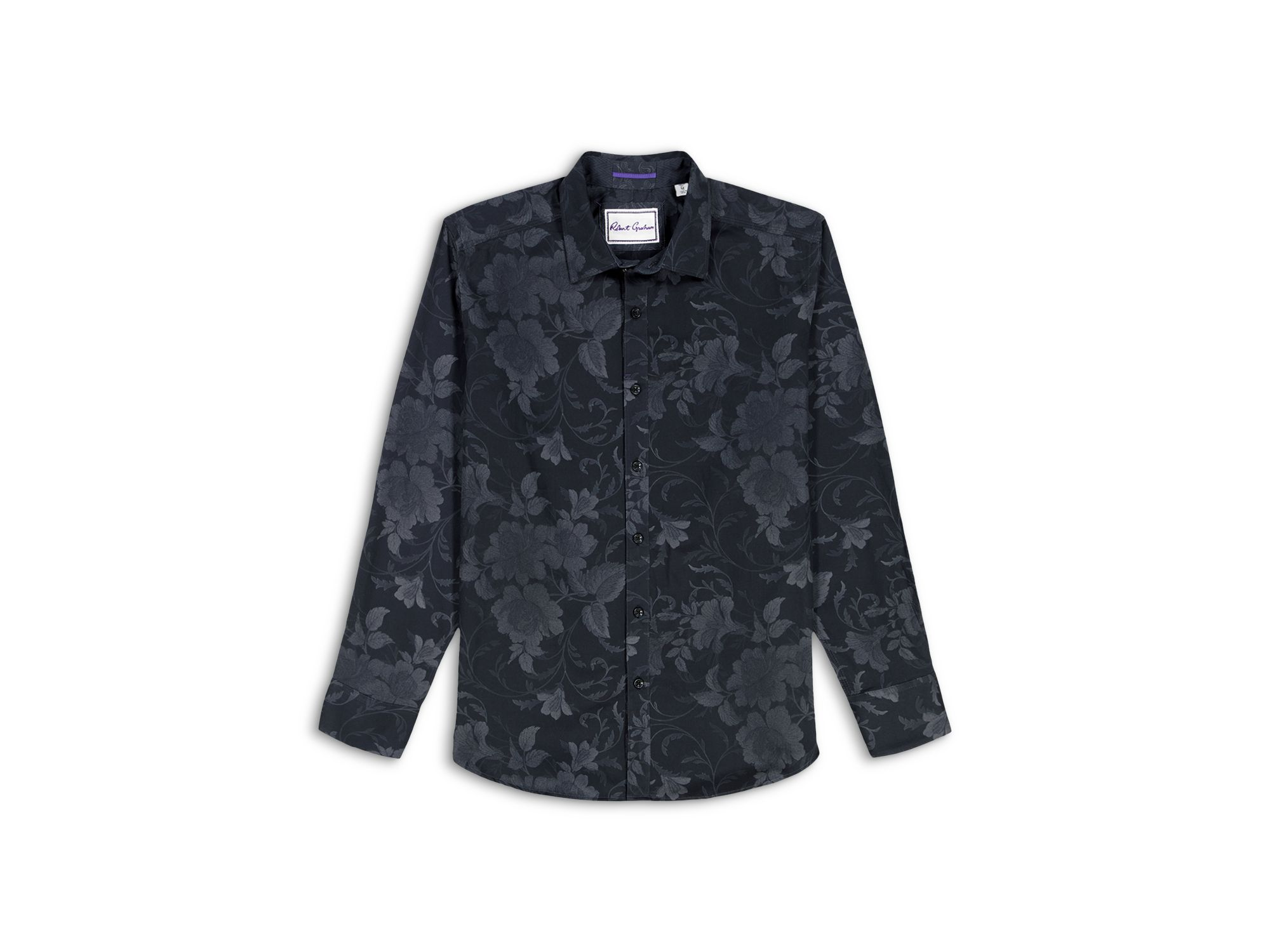 Barnsworth Cotton Button Down Shirt — Image 5