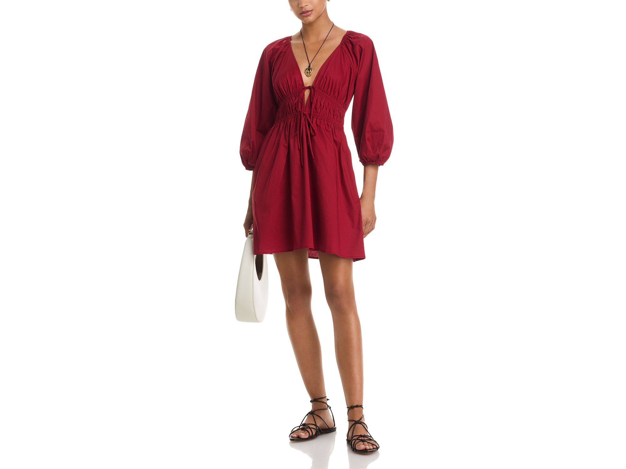 Leighton Poplin Mini Dress — Image 5