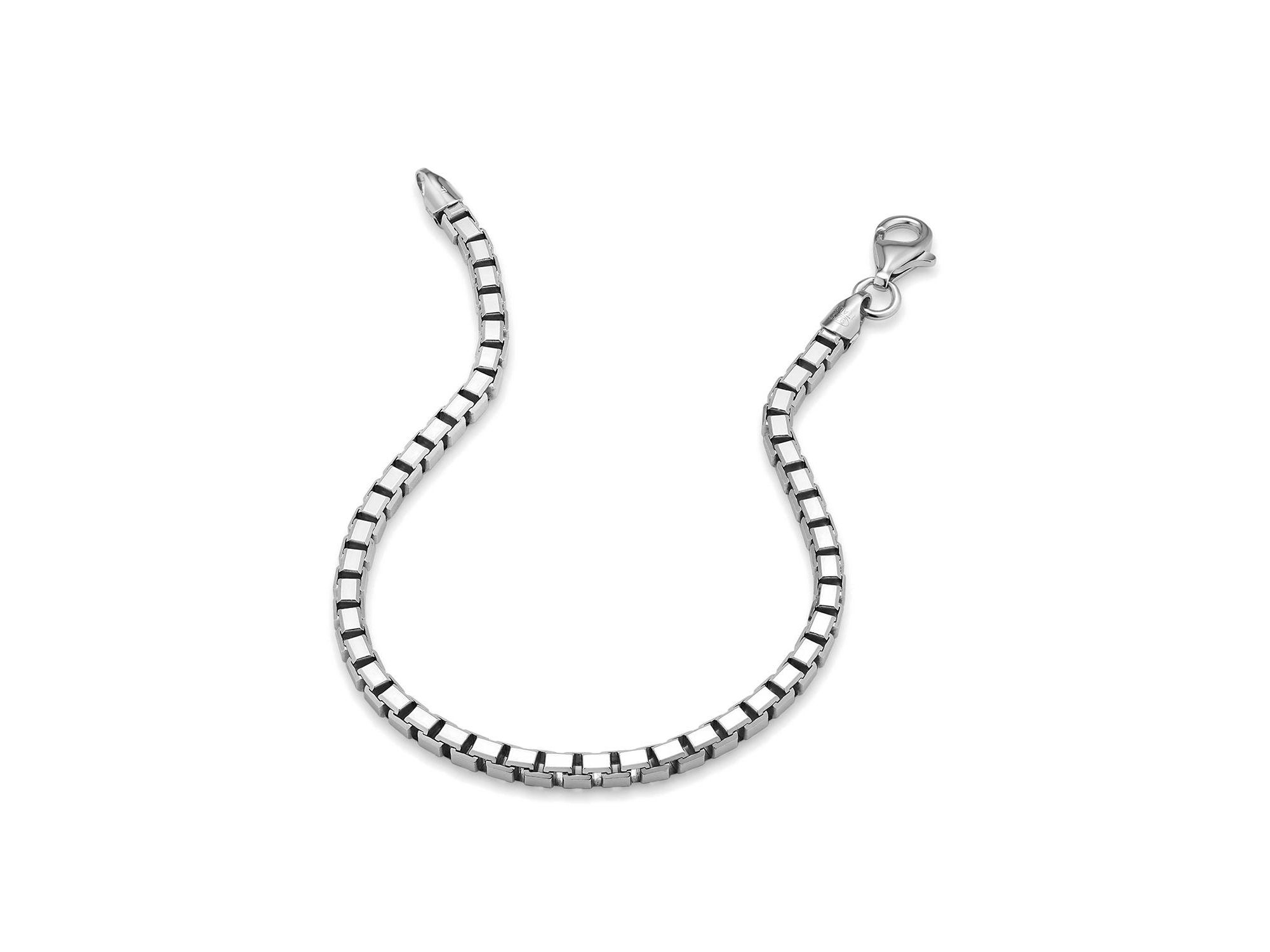 Sterling Edge Bold Box Bracelet — Image 5
