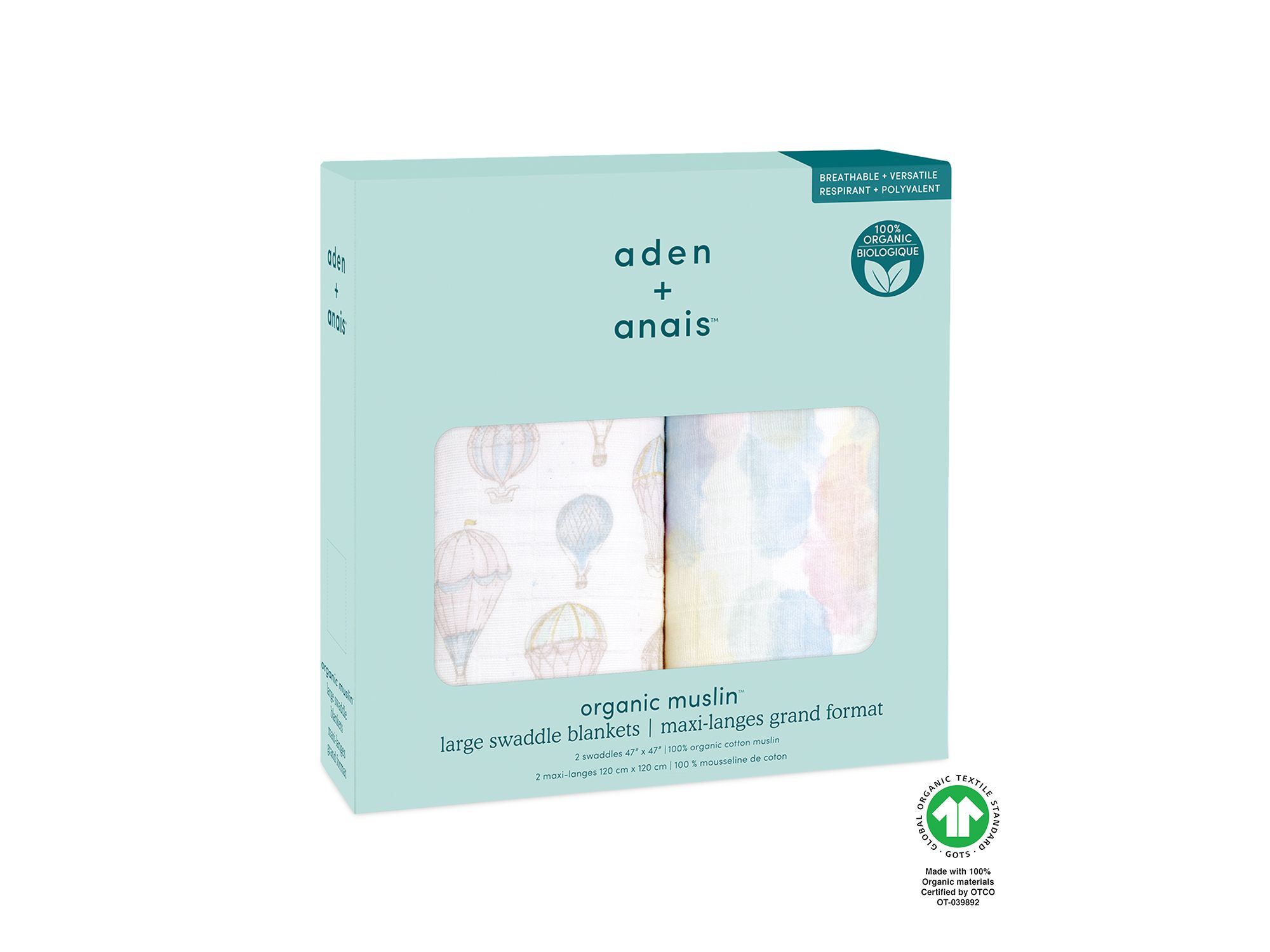 Muslin Swaddles, 2 Pack — Image 5