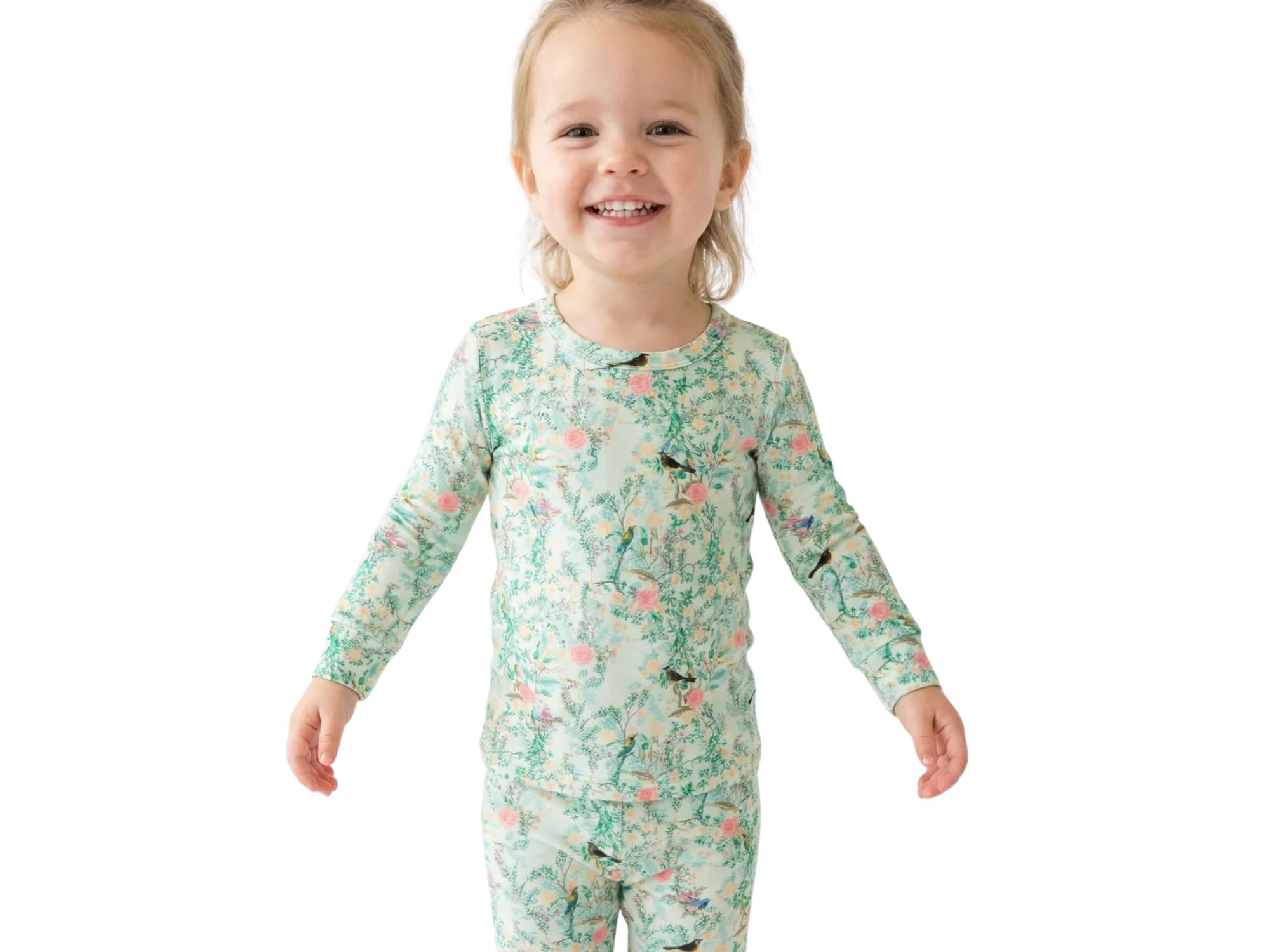 Girls' Sage Blossom Pajama Set - Baby, Little Kid — Image 8