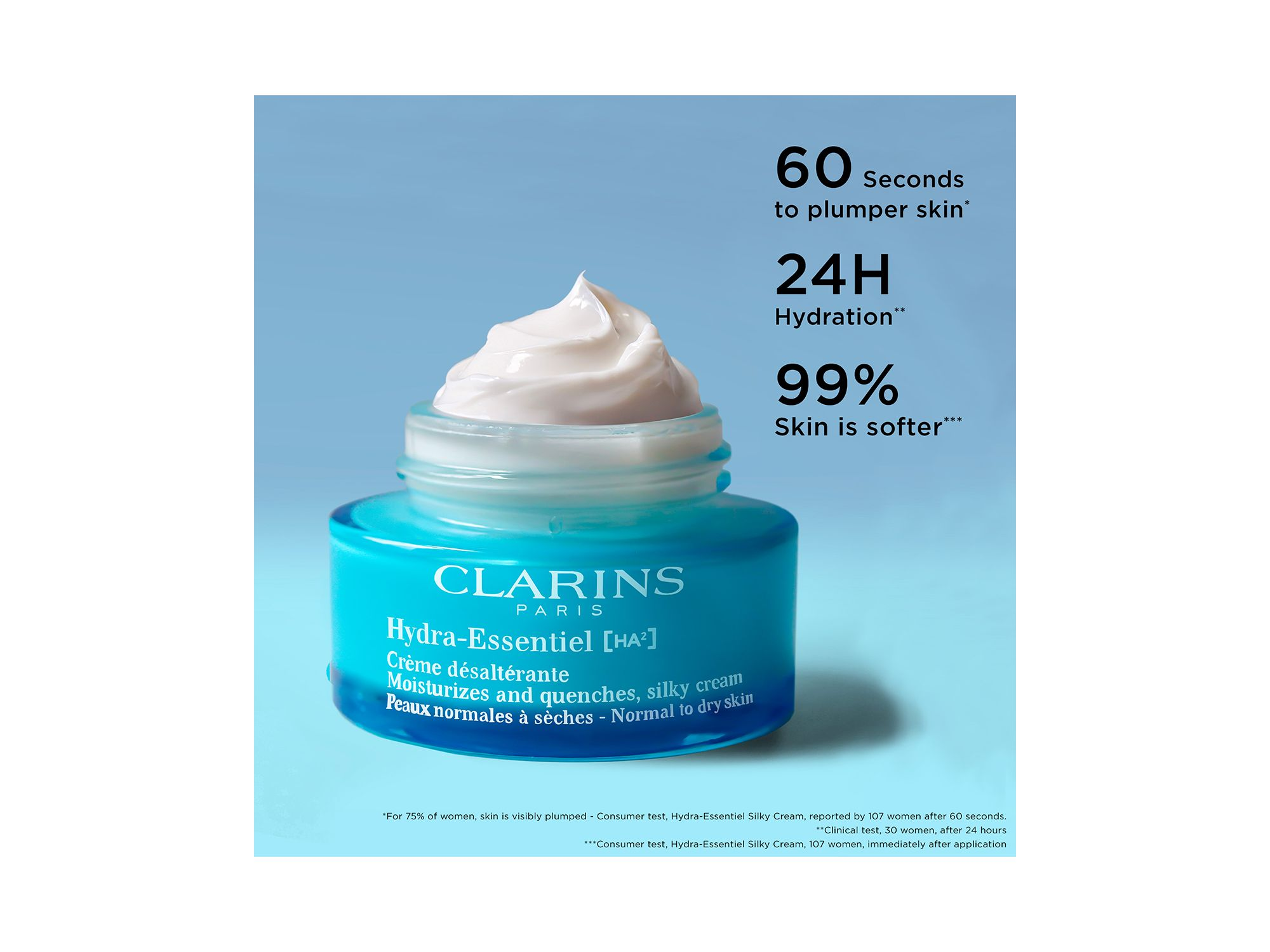 Hydra Essentiel Silky Moisturizer with Double Hyaluronic Acid 1.7 oz. — Image 6