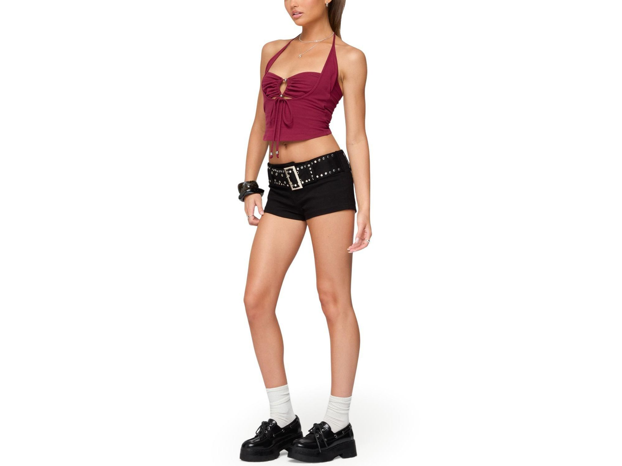 Ayana Layered Bandeau Halter Top — Image 3