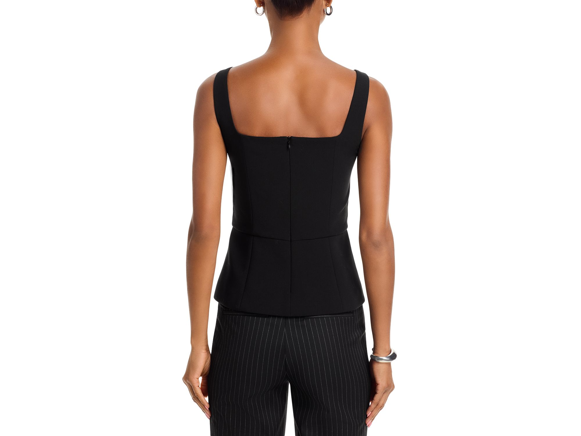 Azra Peplum Bow Top — Image 3