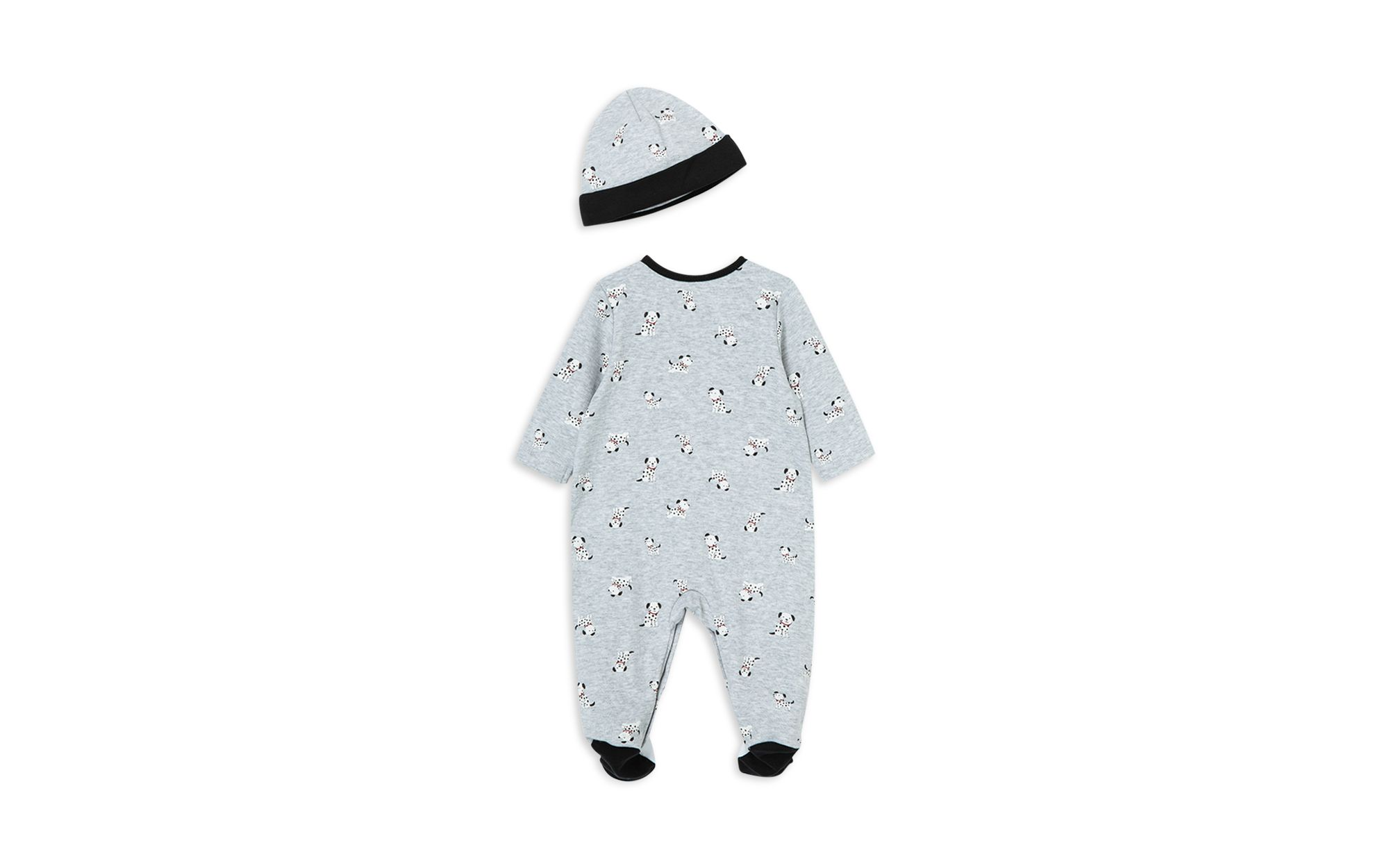 Boys' Dalmatian Footie and Hat Set - Baby — Image 3