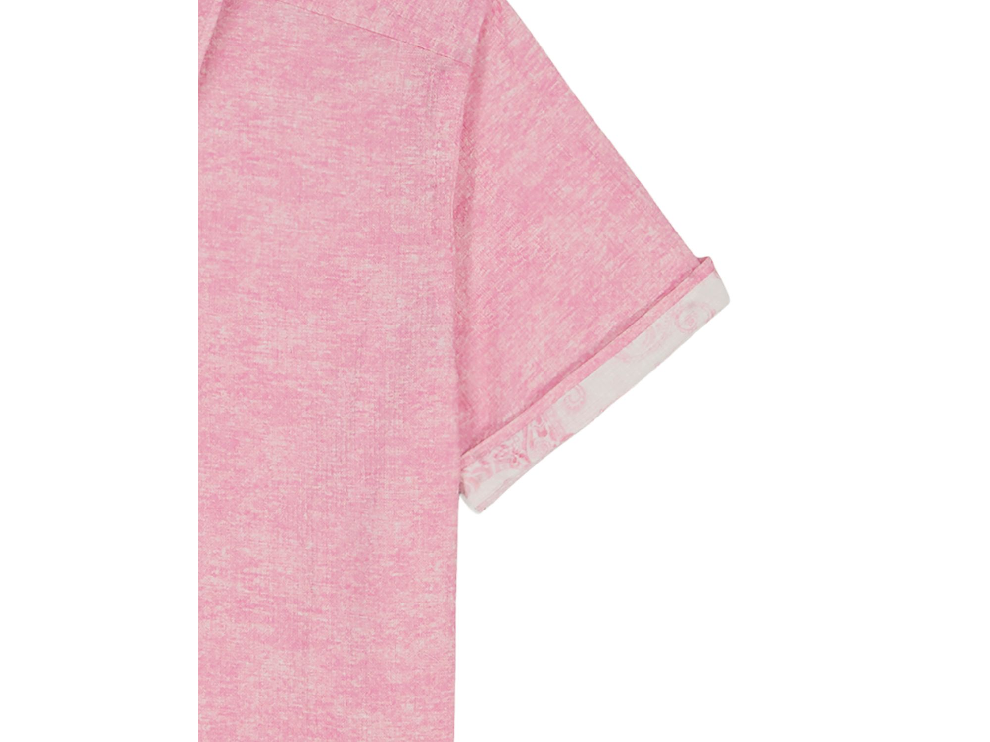 Reid Textured Short Sleeve Woven Shirt — Image 4