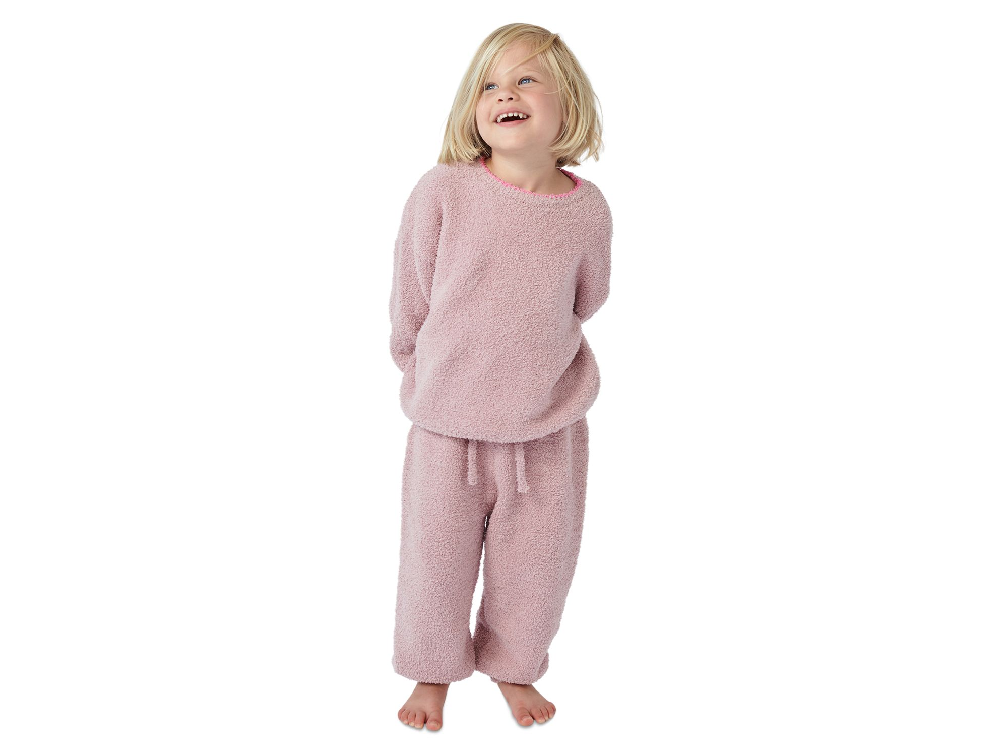 Unisex Fuzzy Boxy Lounge Pants - Baby, Little Kid — Image 12