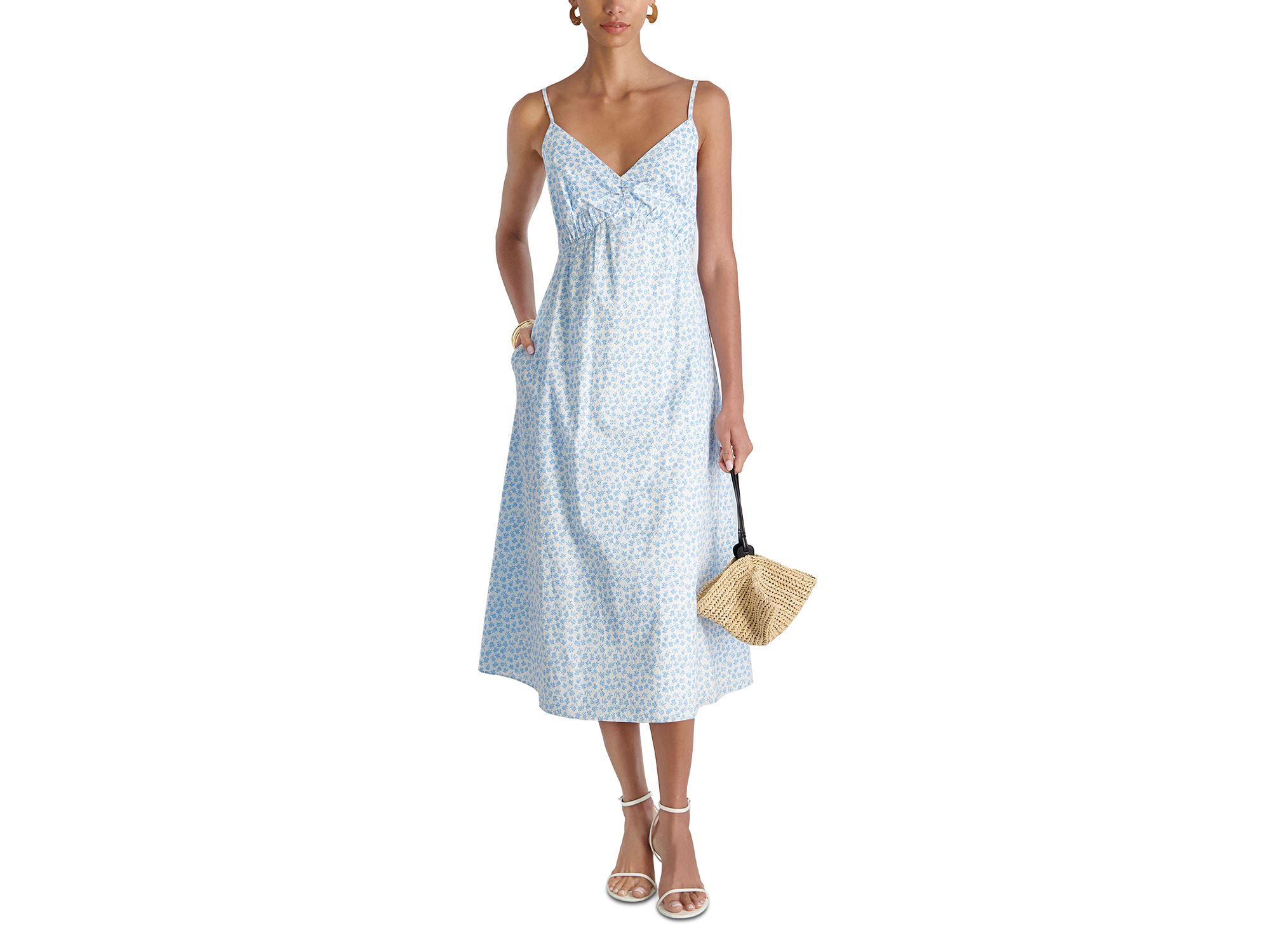 Rhodes Poplin Stacey Fleur Midi Dress — Image 3
