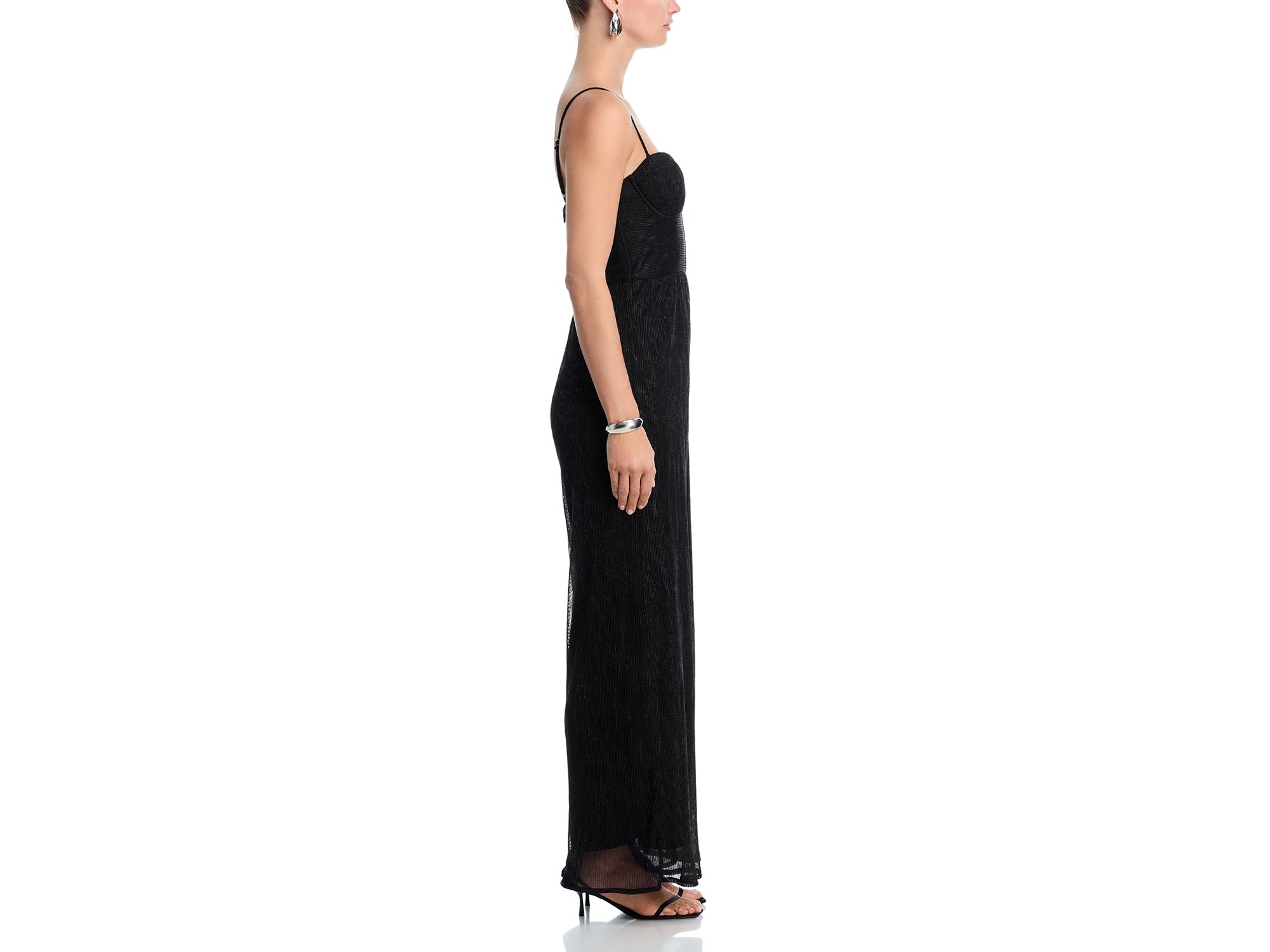 Metallic Crinkle Jumpsuit - Exclusive — Image 5