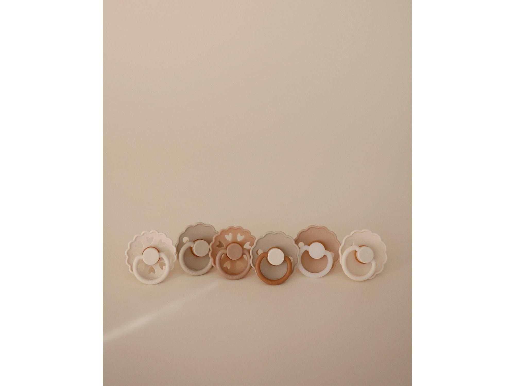 FRIGG 6-Pack Cinnamon Charm Rubber Pacifiers — Image 3