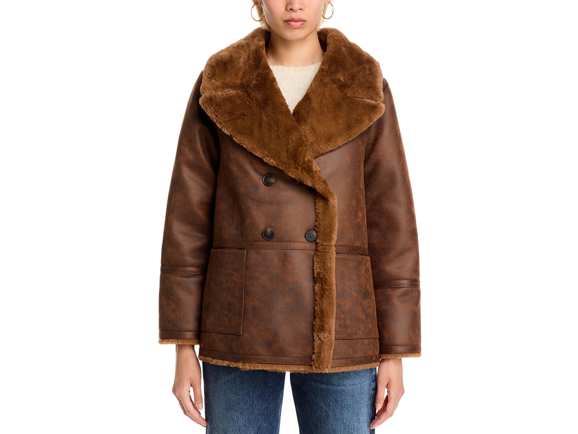 Faux Suede Jacket - Exclusive — Image 6