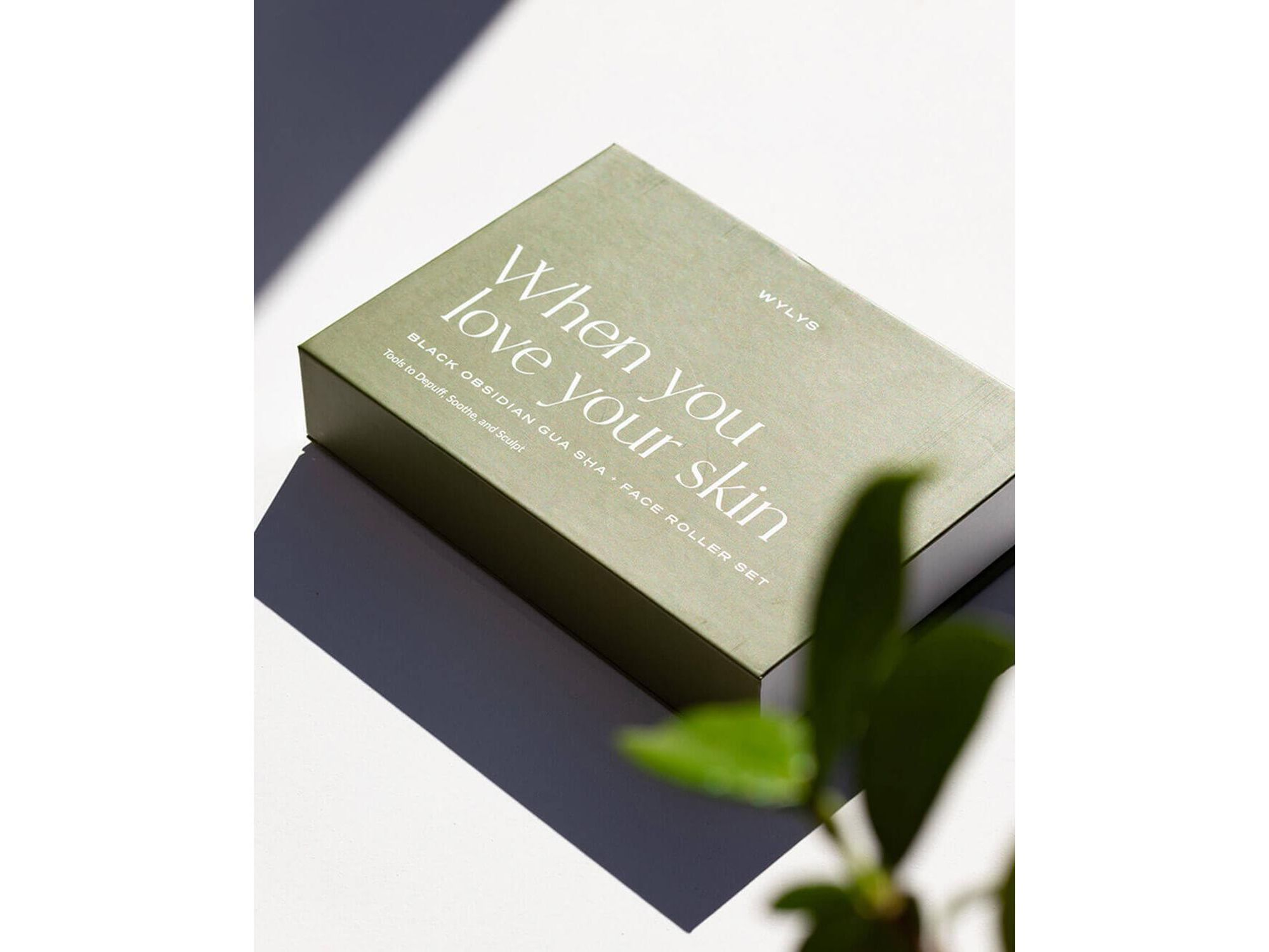 Black Obsidian Gua Sha + Face Roller Set — Image 6