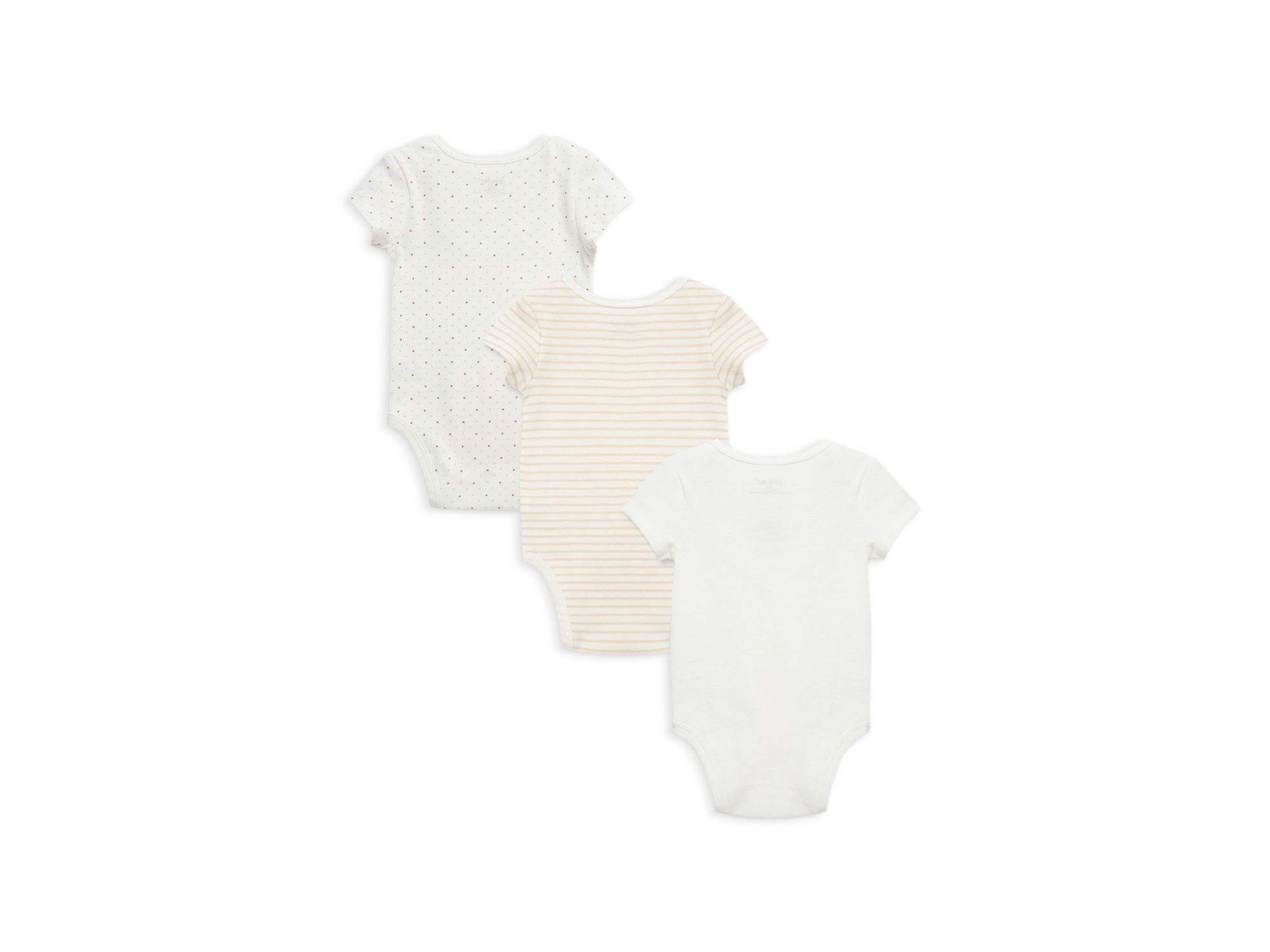 Unisex Gentle Bear Bodysuit, Pack of 3 - Baby — Image 5