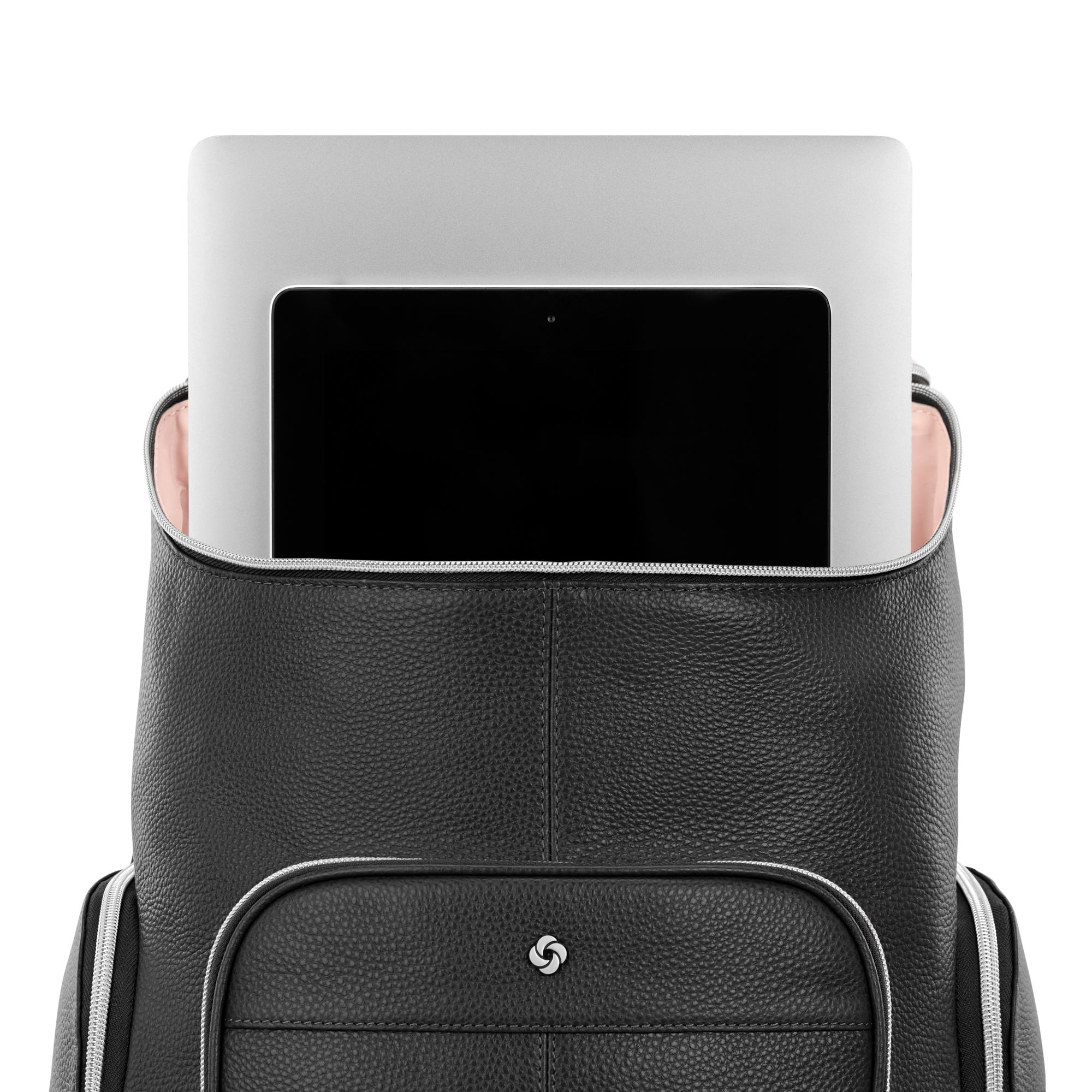 Mobile Solution 2 Leather Deluxe Backpack — Image 3