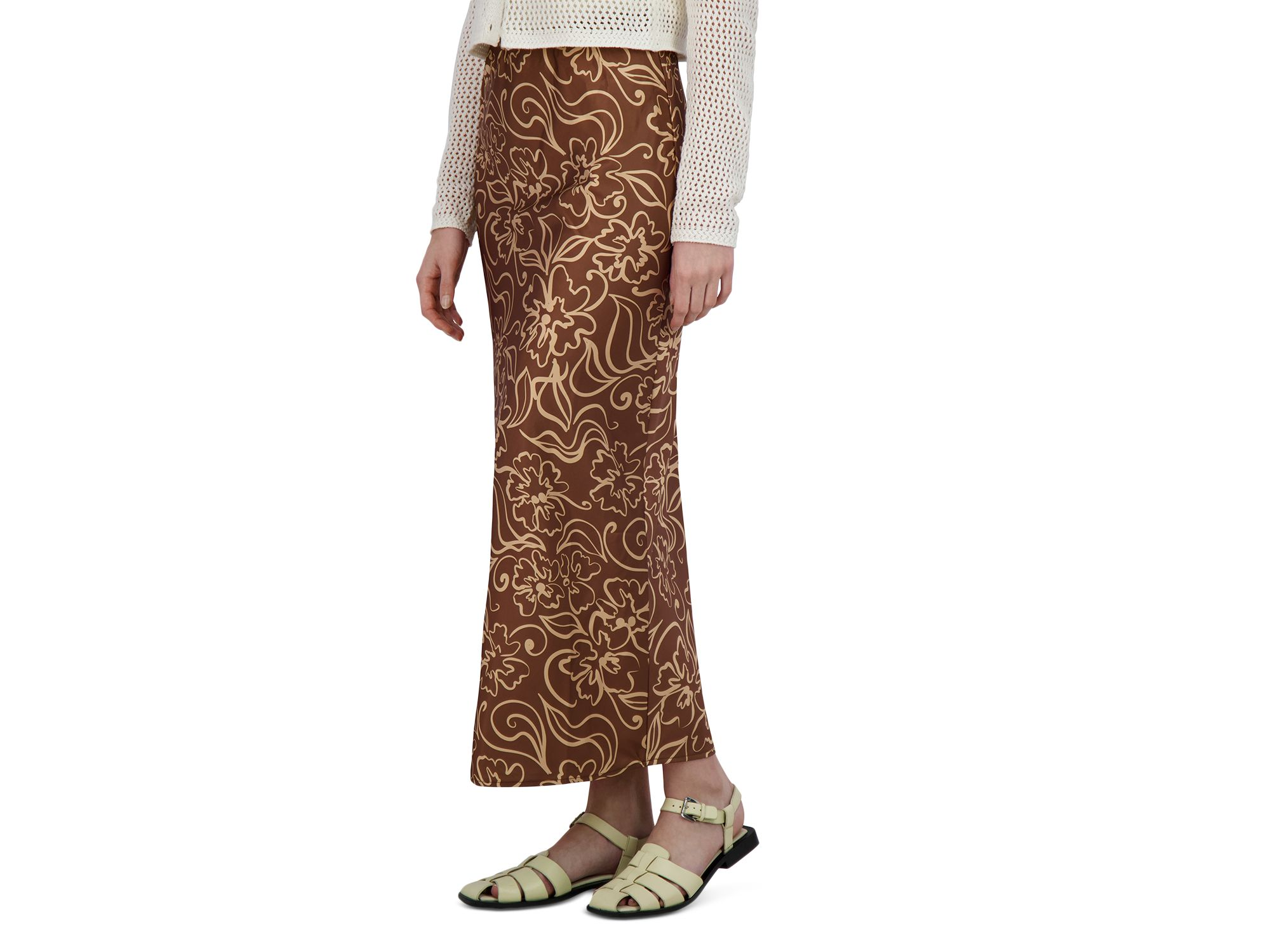 Satin Slip Skirt — Image 3