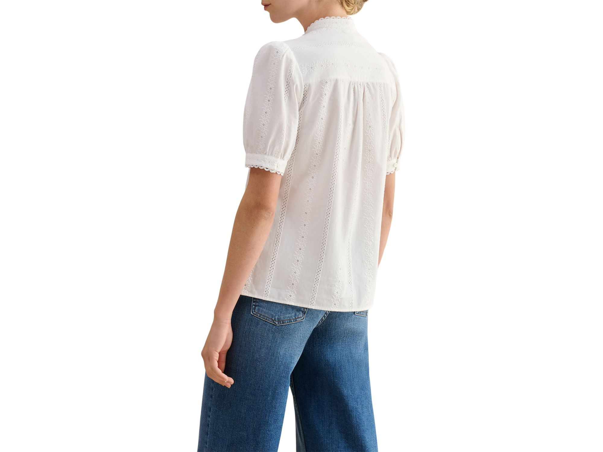 Sawyer Embroidered Blouse — Image 4