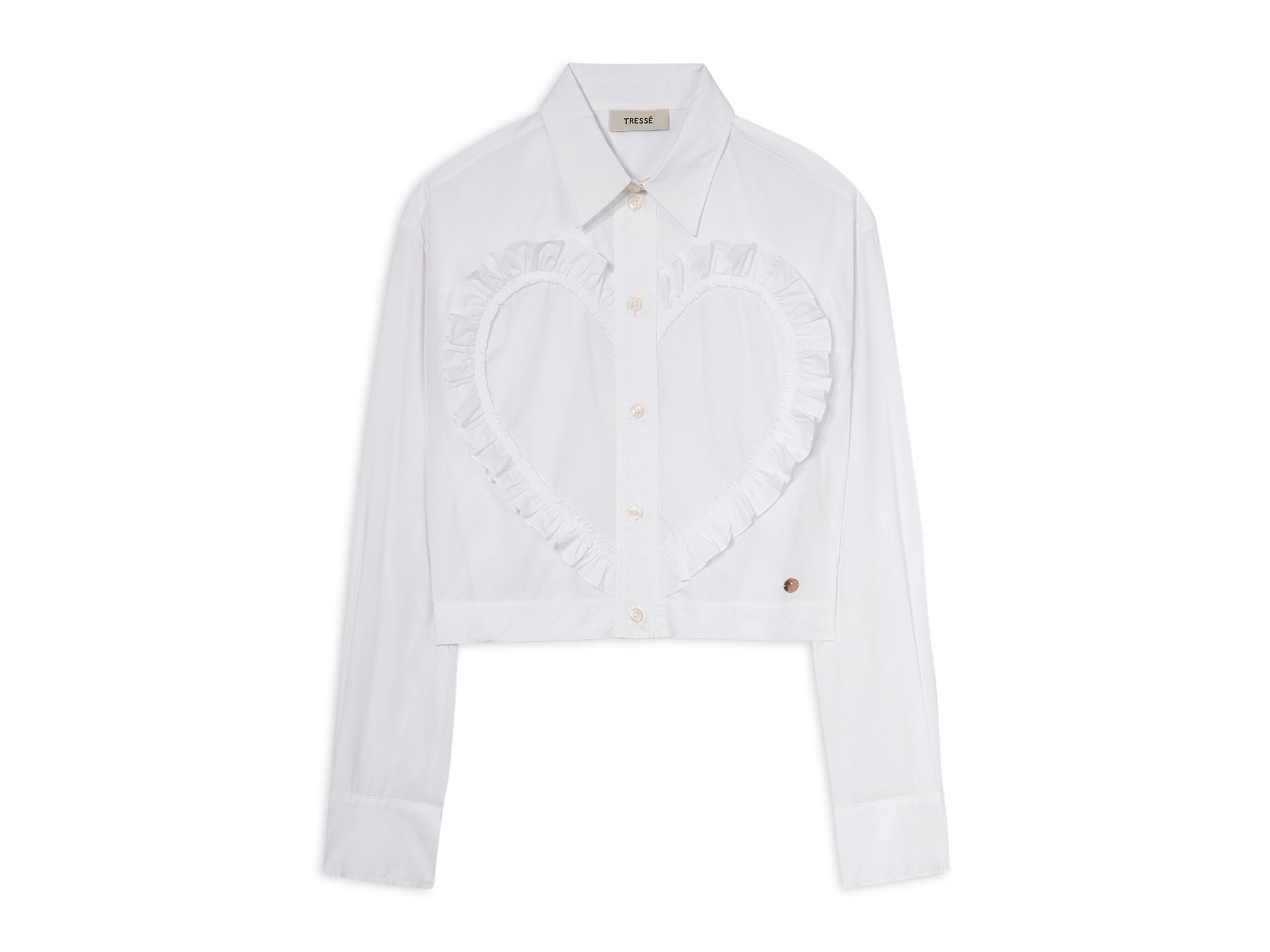Heart Shaped Ruffle Shirt — Image 5