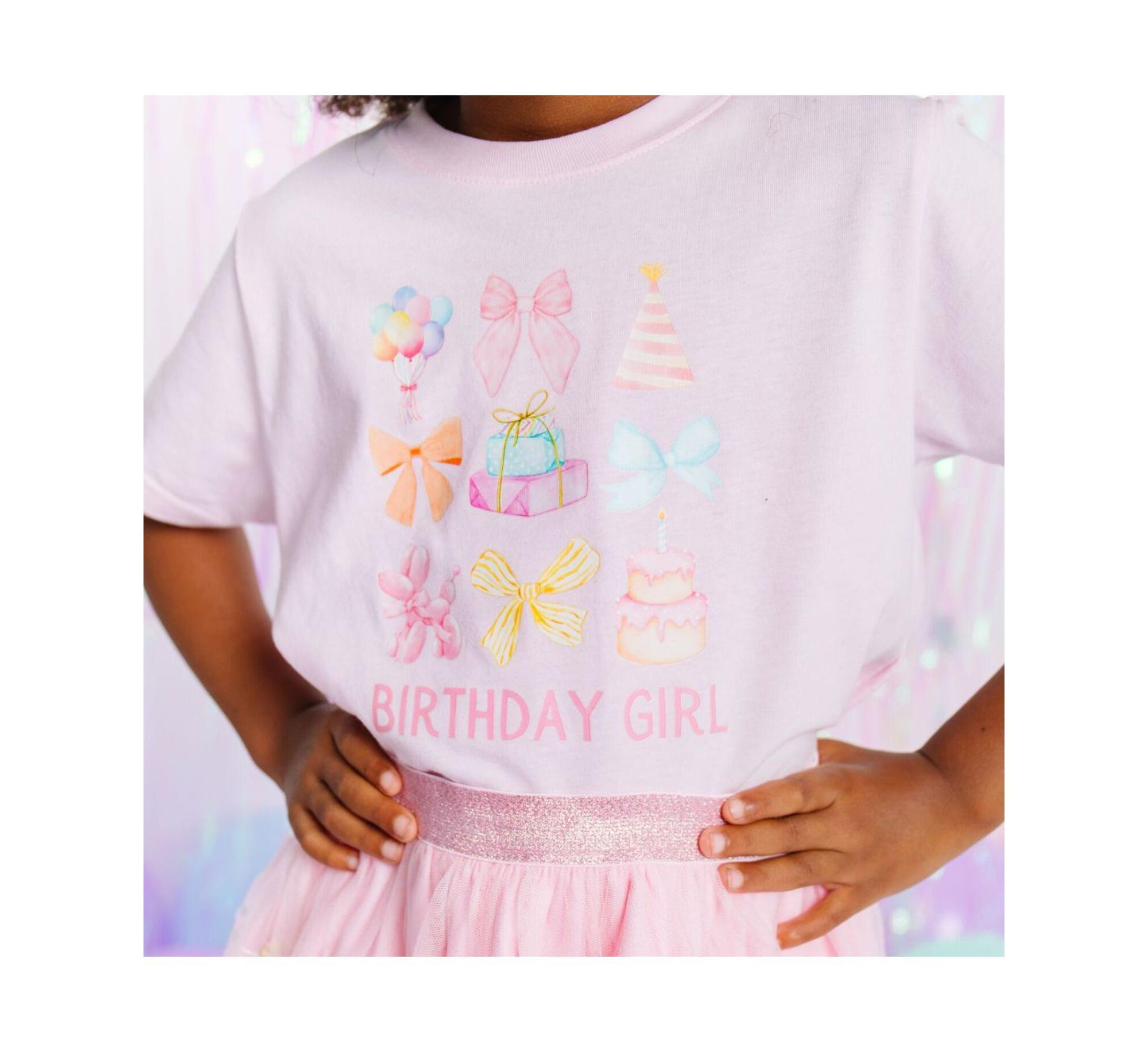 Girls' Birthday Girl Cutie Short Sleeve T-Shirt - Baby — Image 4