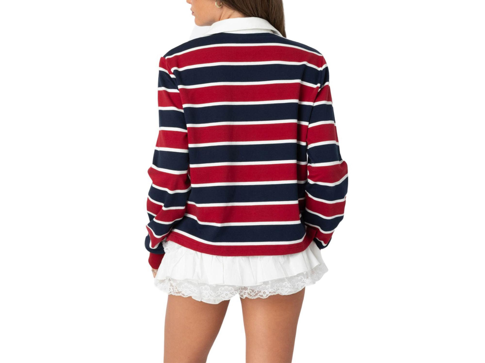 Hanna Striped Collared Shirt — Image 3