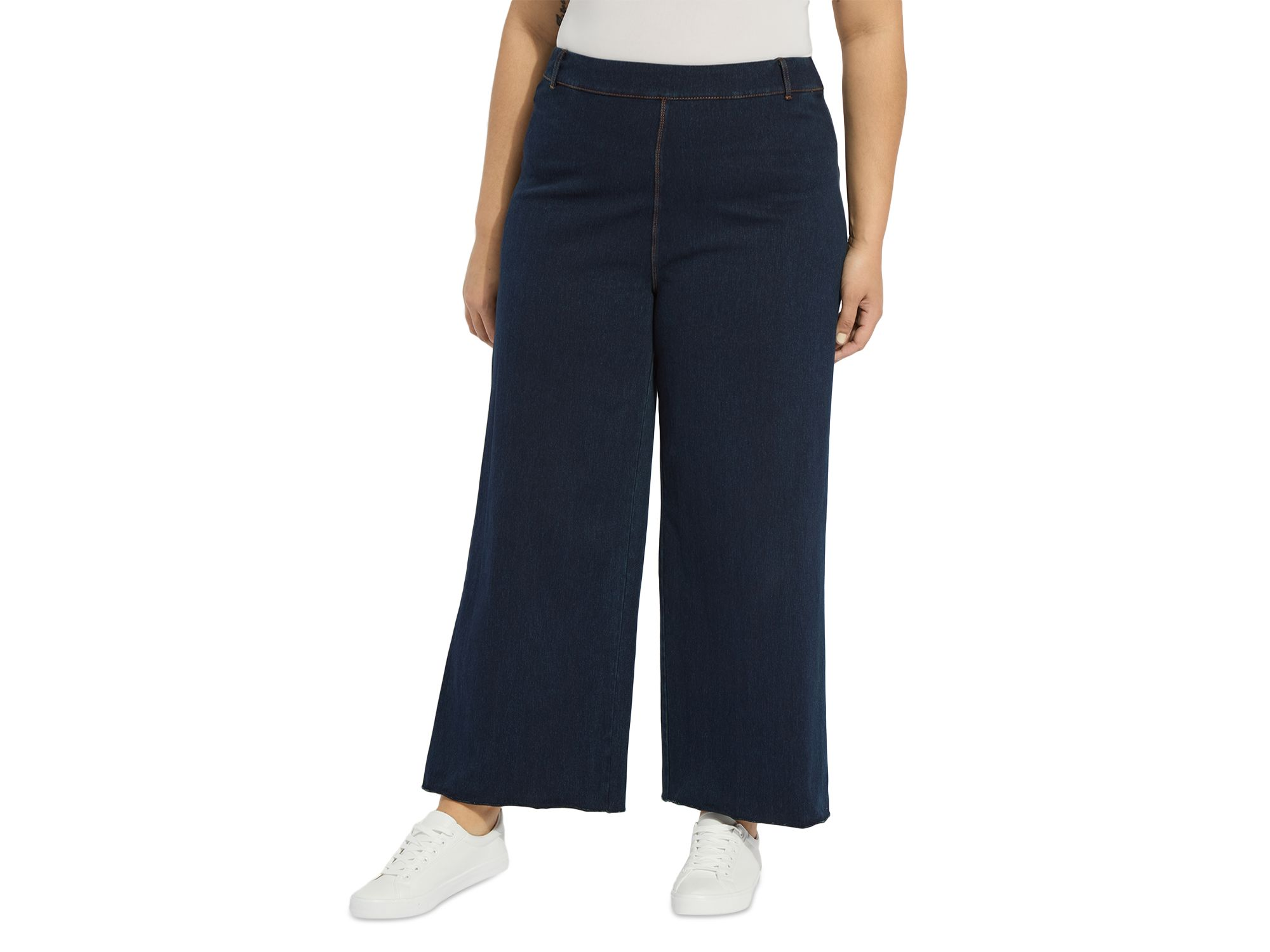 Erin Wide Leg Jeans in Indigo — Image 3