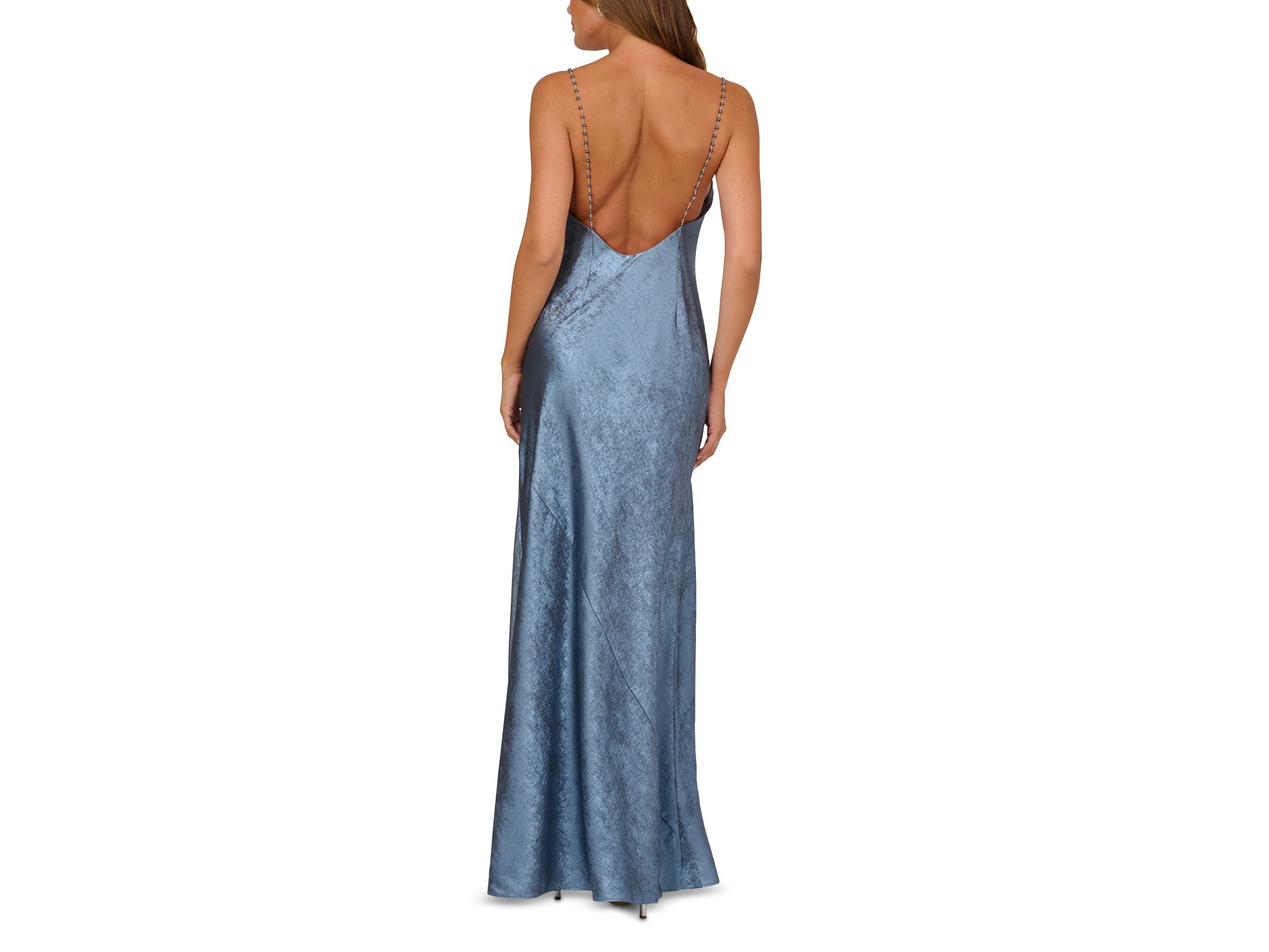 Foiled Chiffon Dress — Image 6