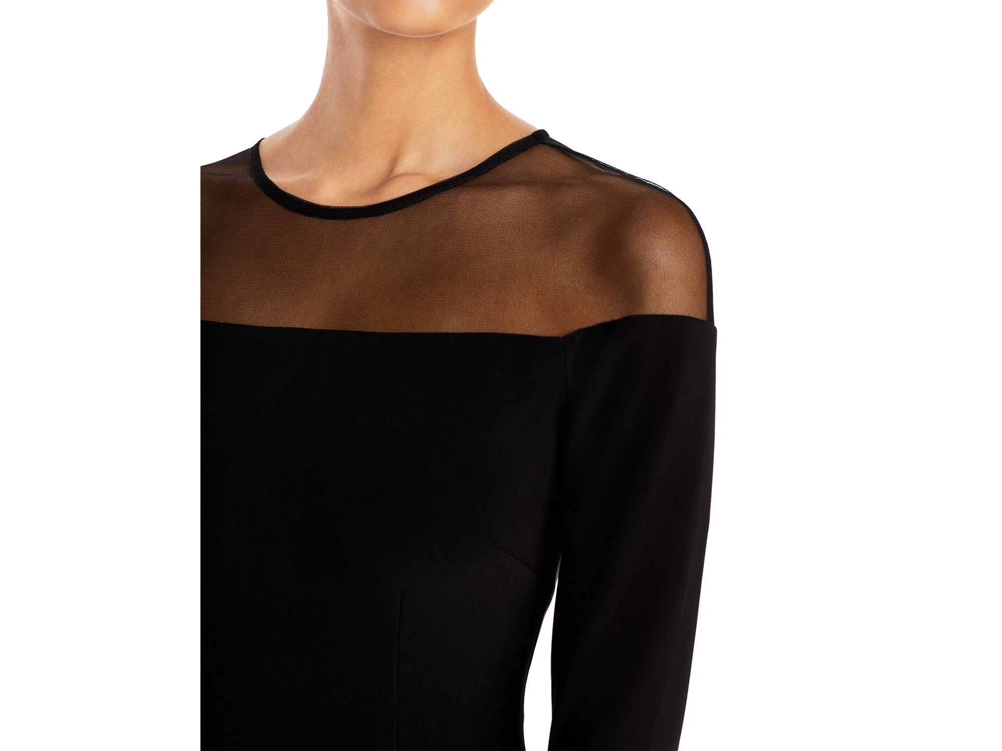 Bell-Sleeve Illusion Dress - Exclusive — Image 3