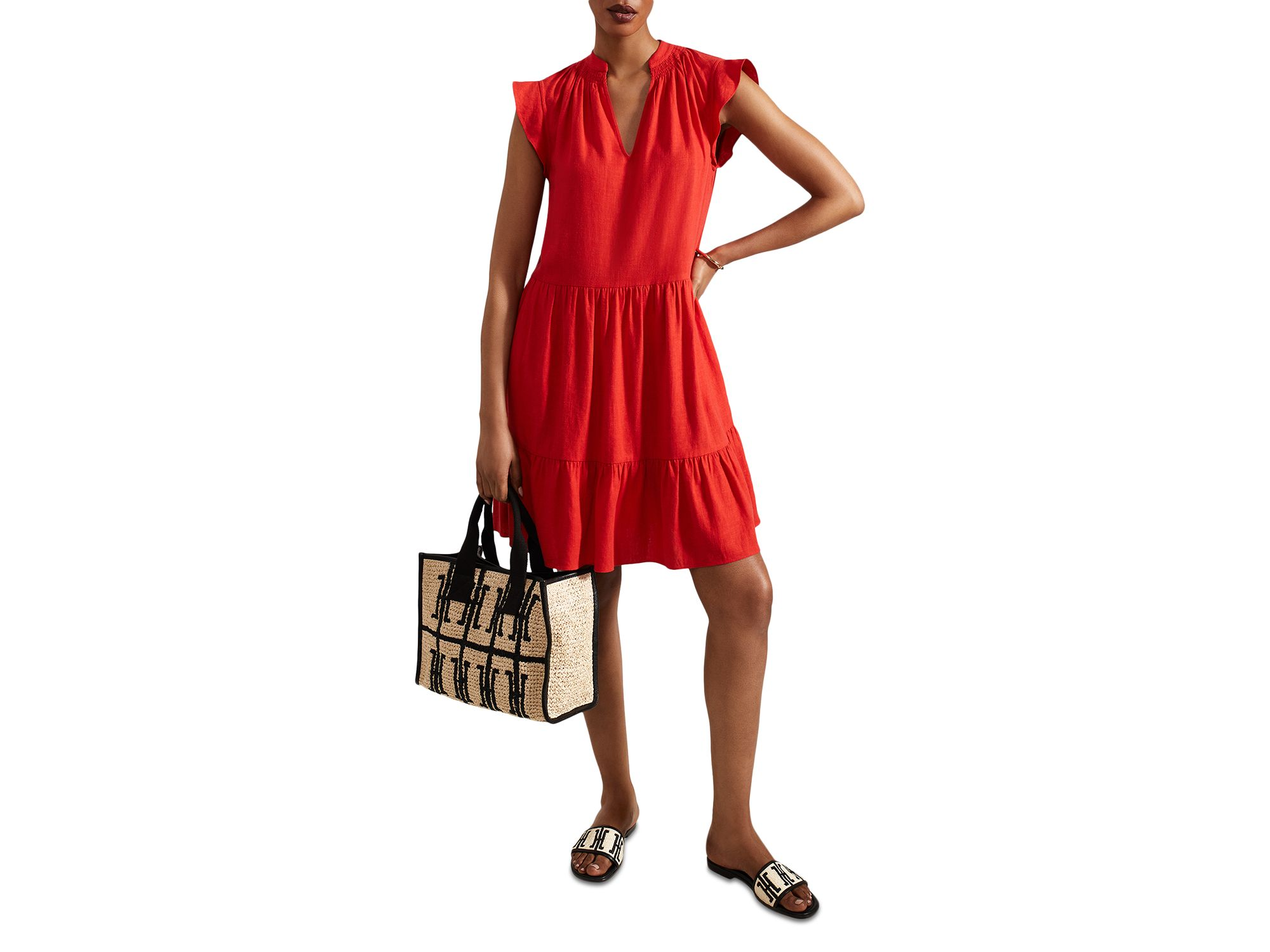 Estella Sleeveless Tiered Dress — Image 3