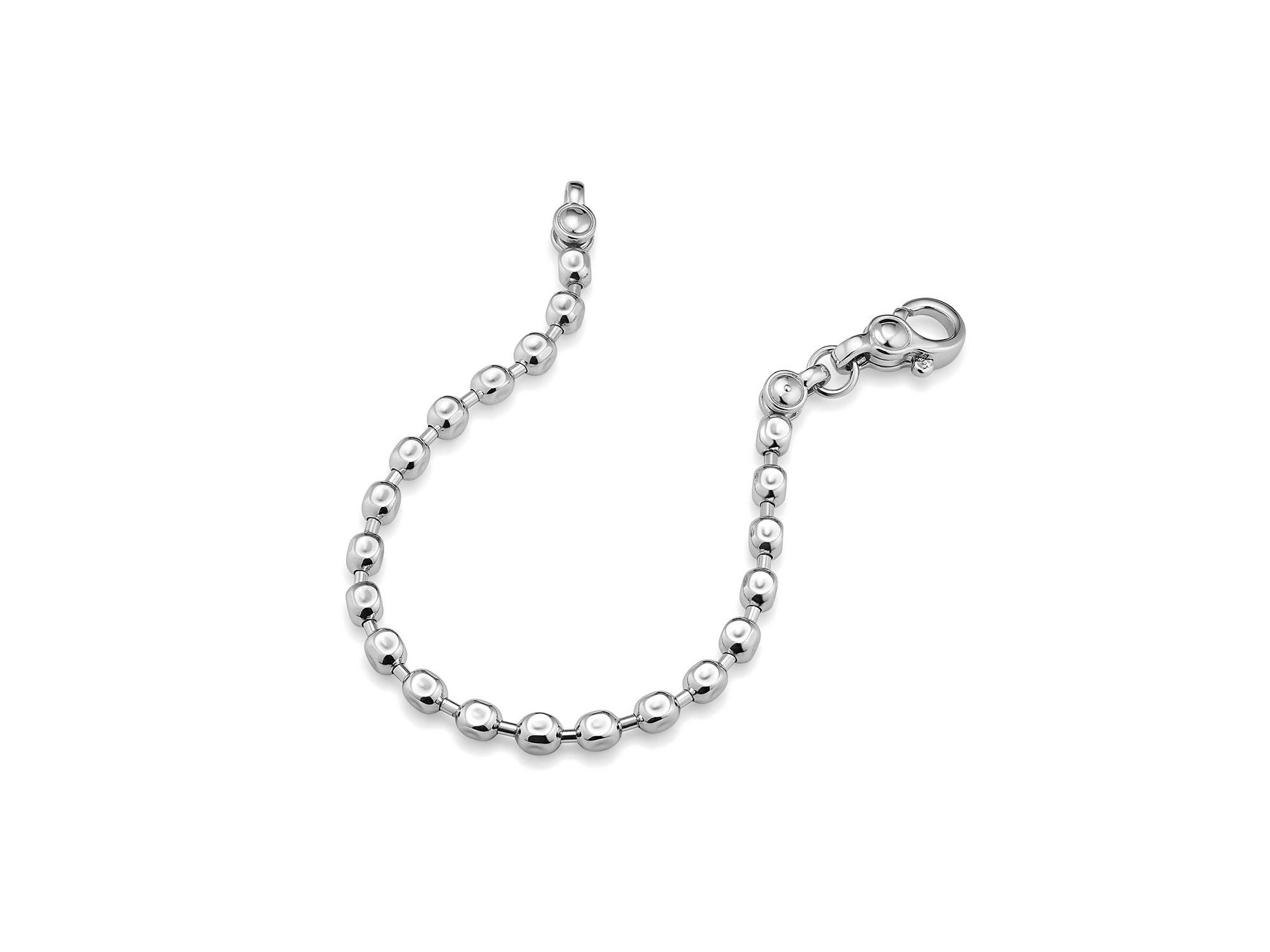 Sterling Axis Bead Bracelet — Image 5