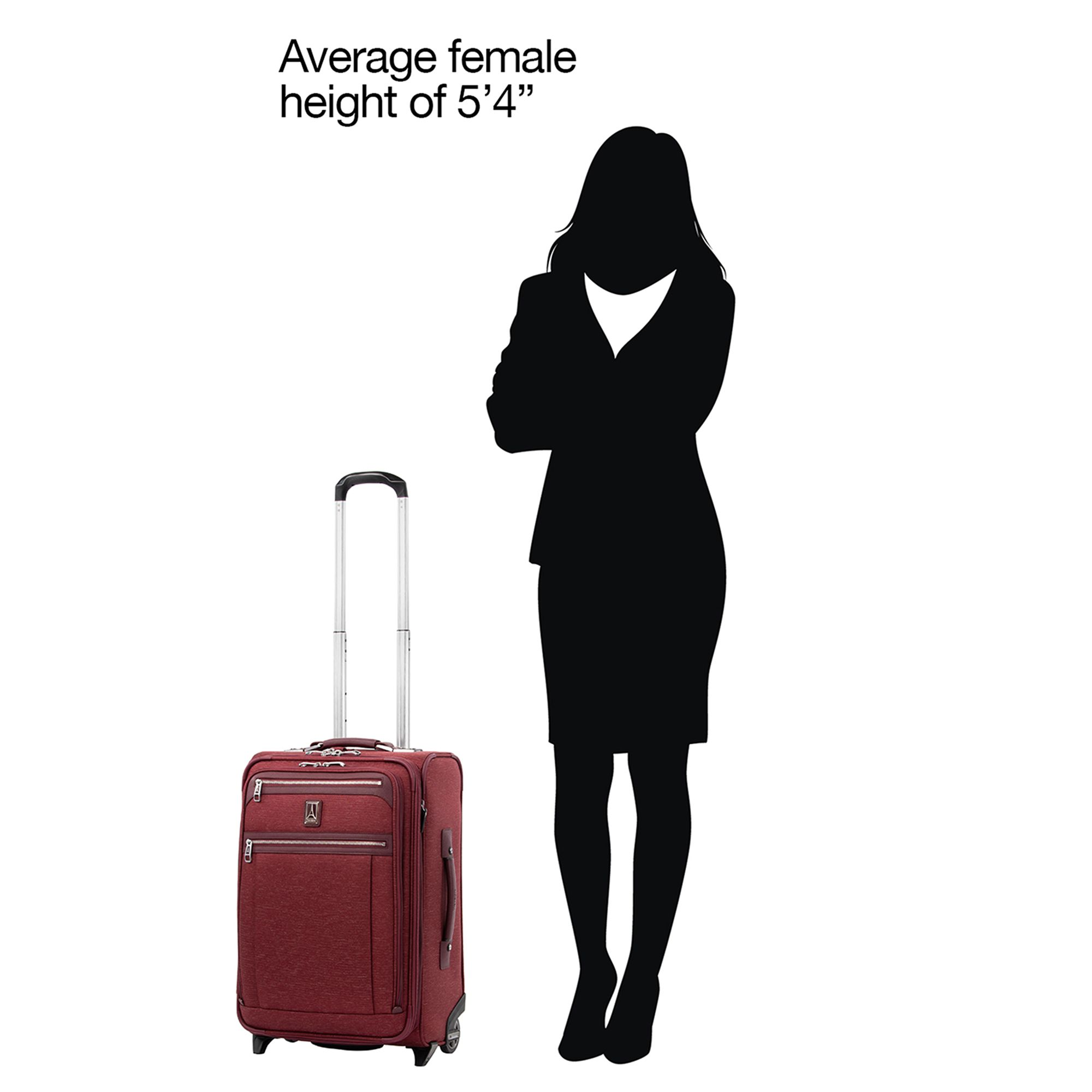 Platinum Elite 22" Expandable Carry On Rollaboard — Image 16