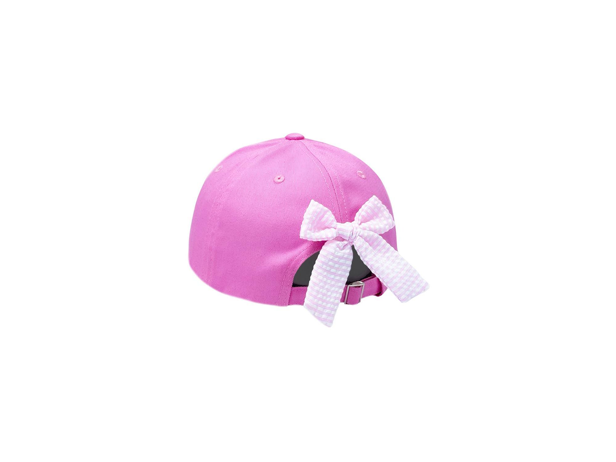 Girls Sunshine Bow Baseball Hat in Magenta - Little Kid, Big Kid — Image 5