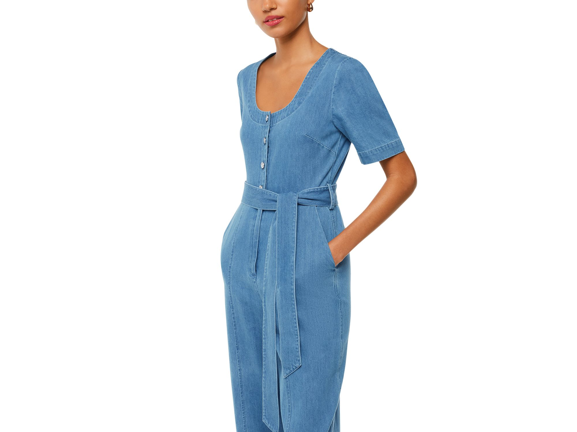 Freyja Denim Jumpsuit — Image 3