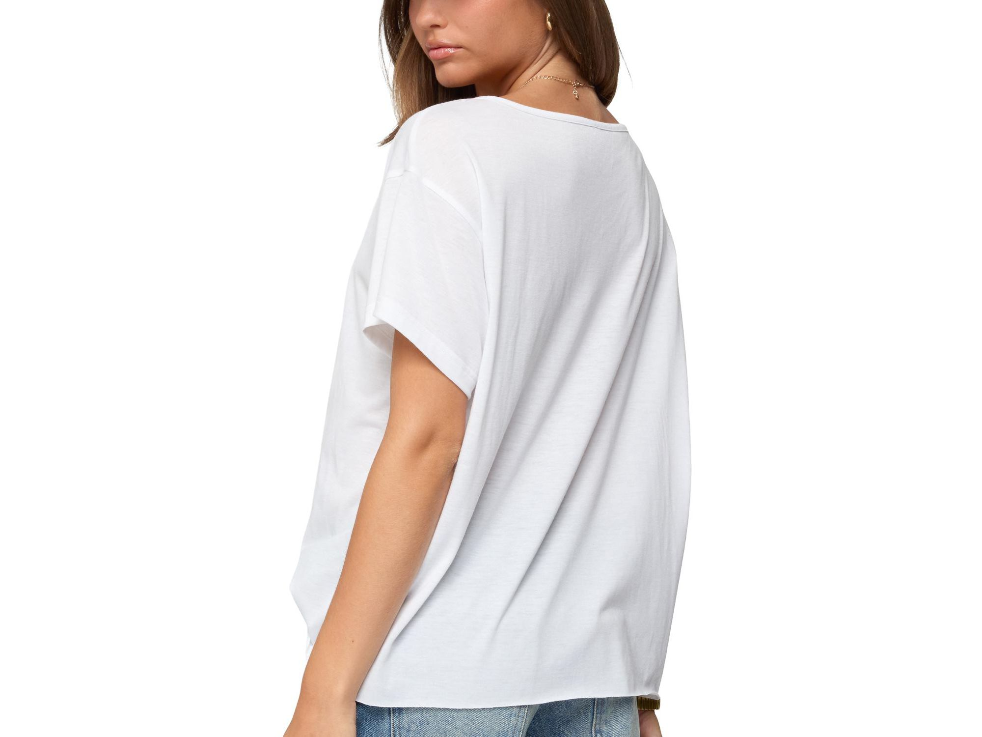 Sonora Oversized V Neck T Shirt — Image 3