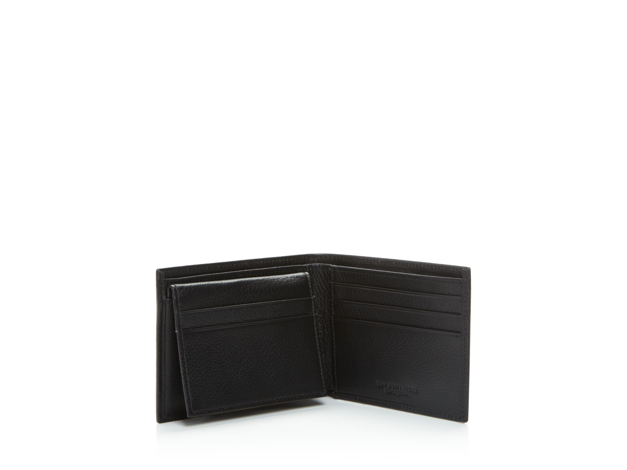 RFID-Protected Pebble Leather Bi-Fold Wallet with Removable Card Case - Exclusive — Image 3
