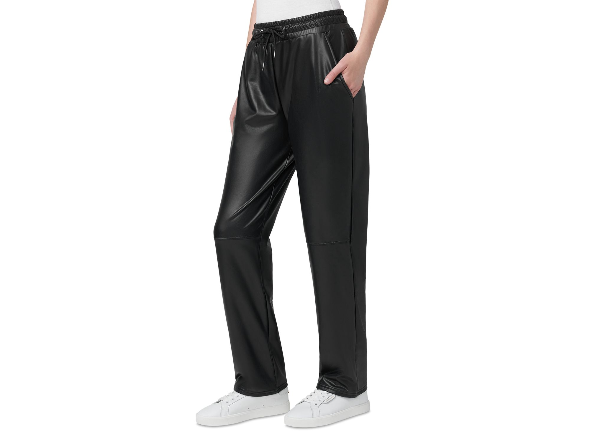 Faux Leather Pants — Image 4