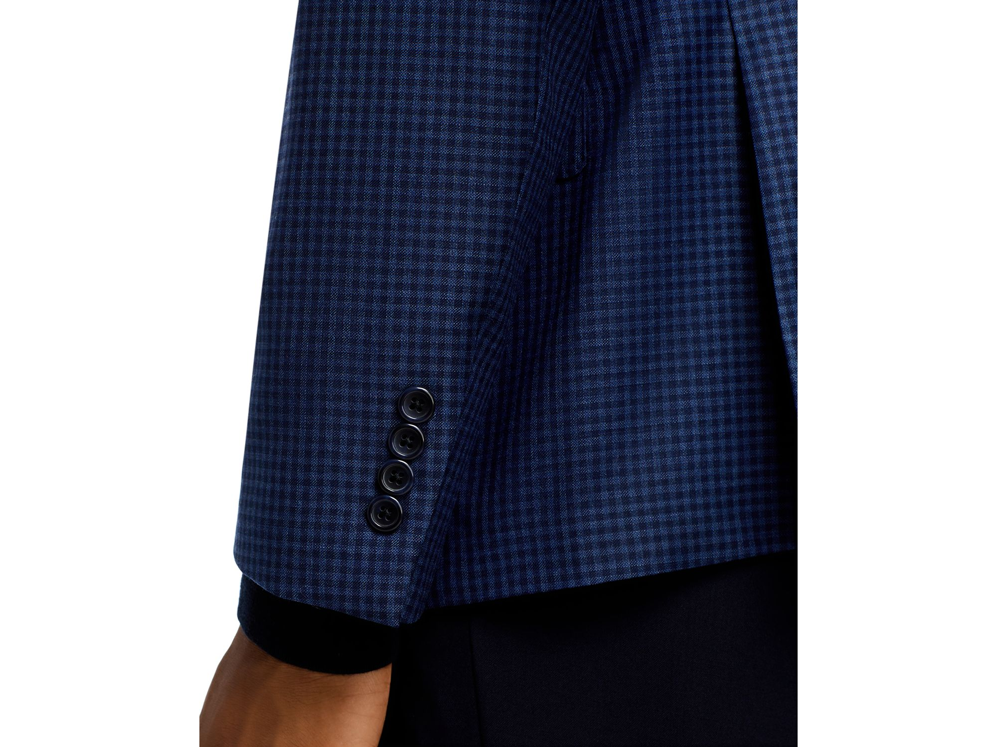 District Check Regular Fit Sport Coat - Exclusive — Image 3