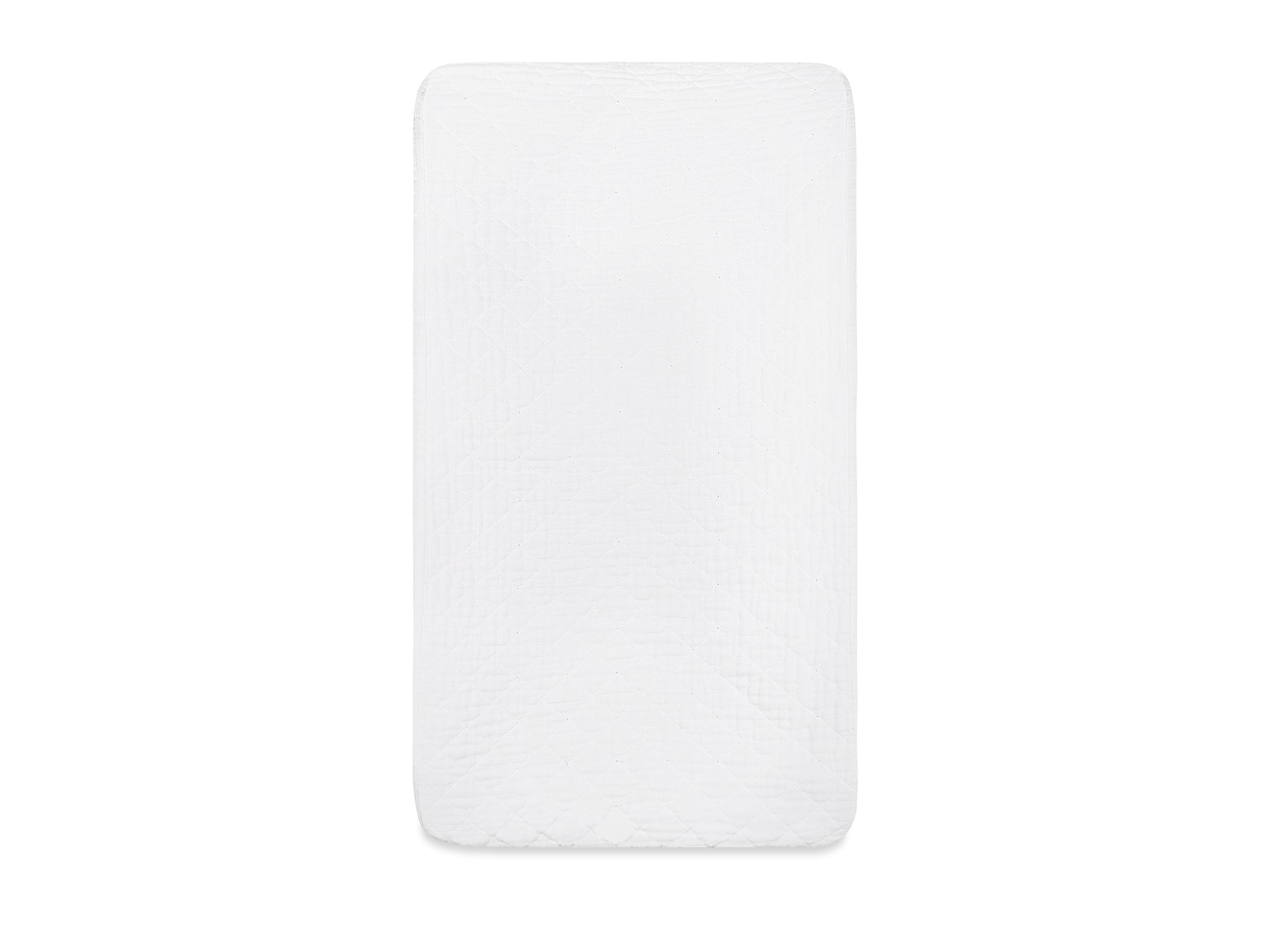 Quilted Changing Pad Cover in Muslin Cotton — Image 6