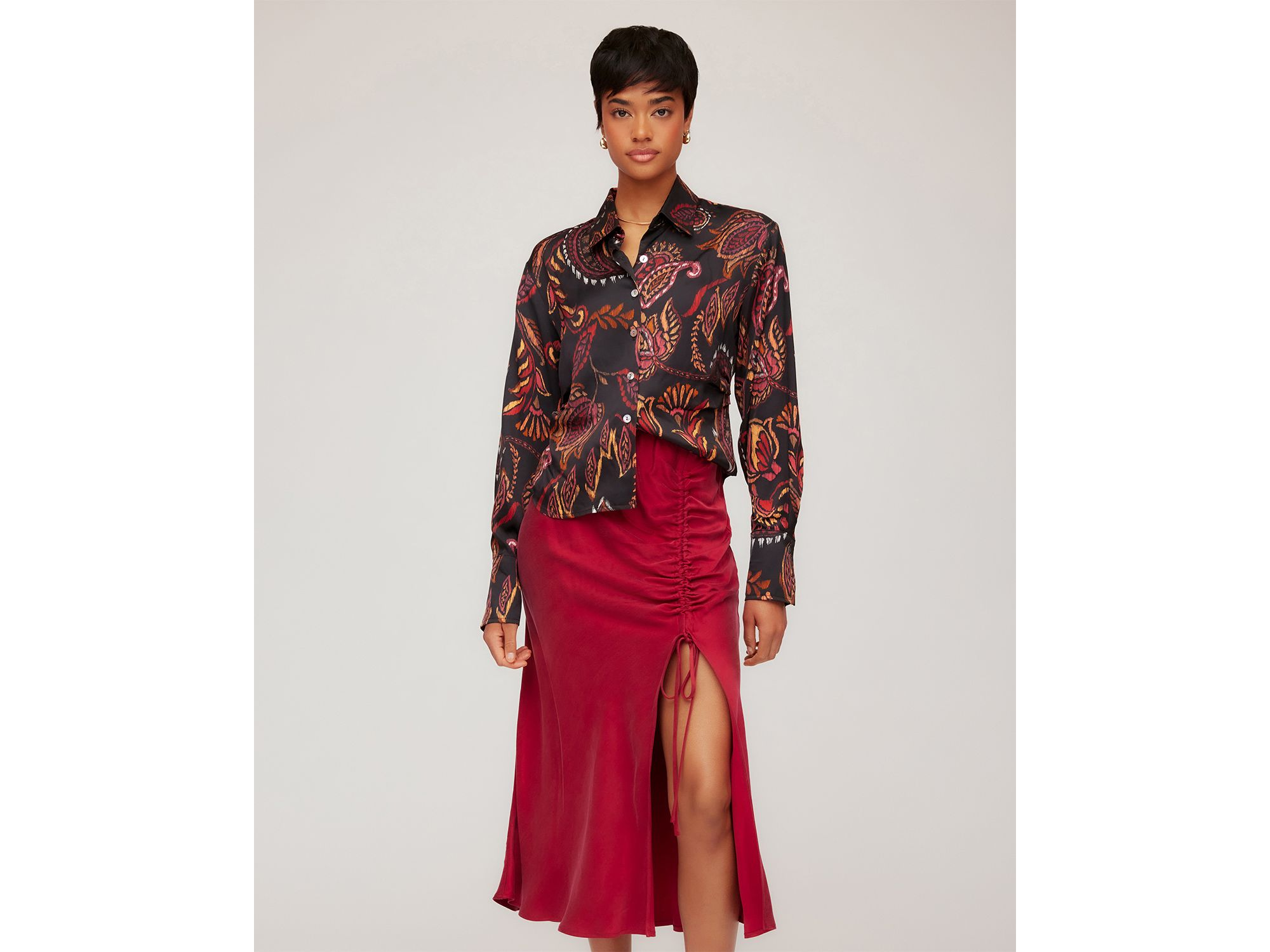 Tawnie Side Pleat Shirt — Image 5