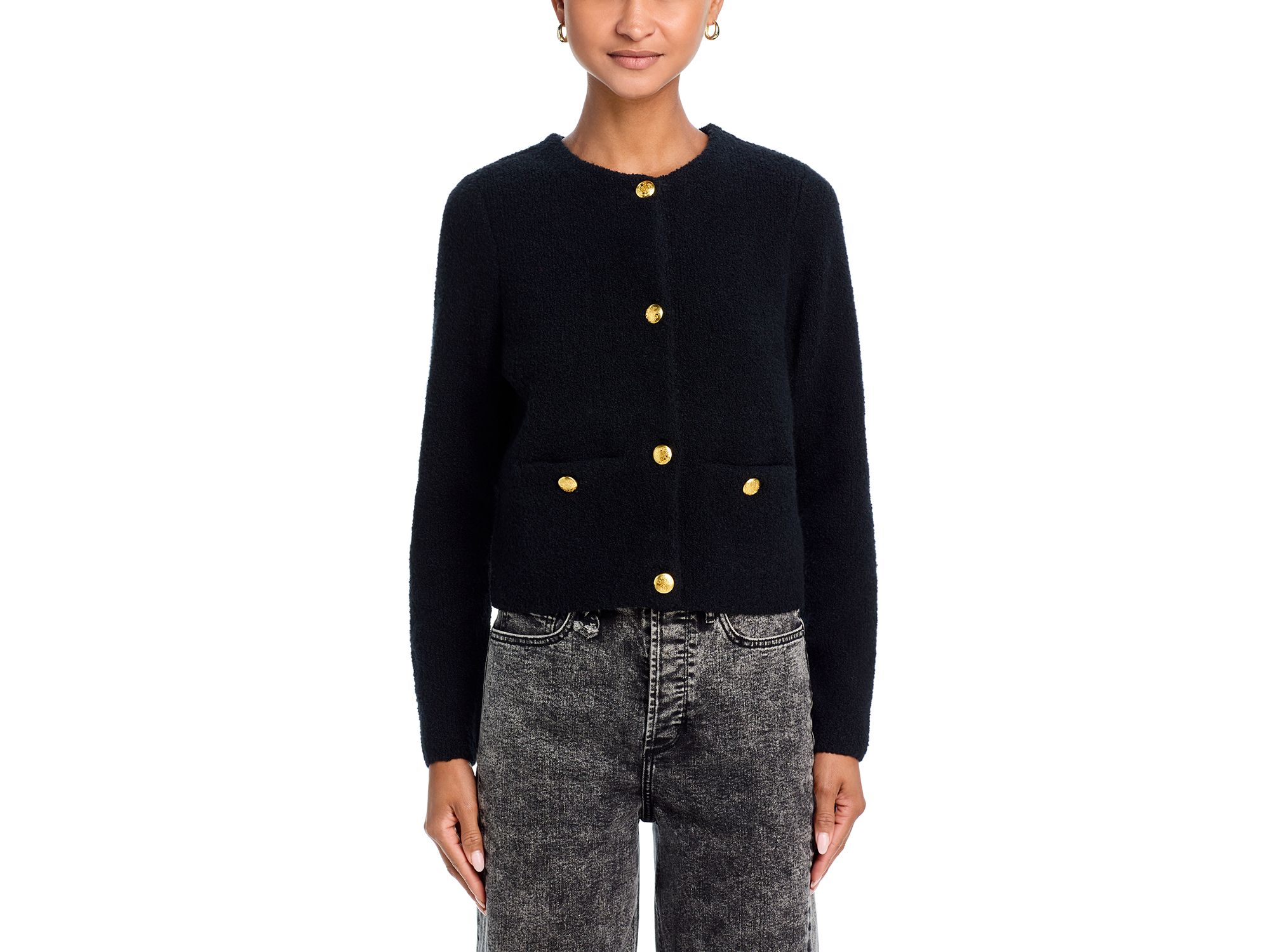 Button Front Cardigan - Exclusive — Image 5
