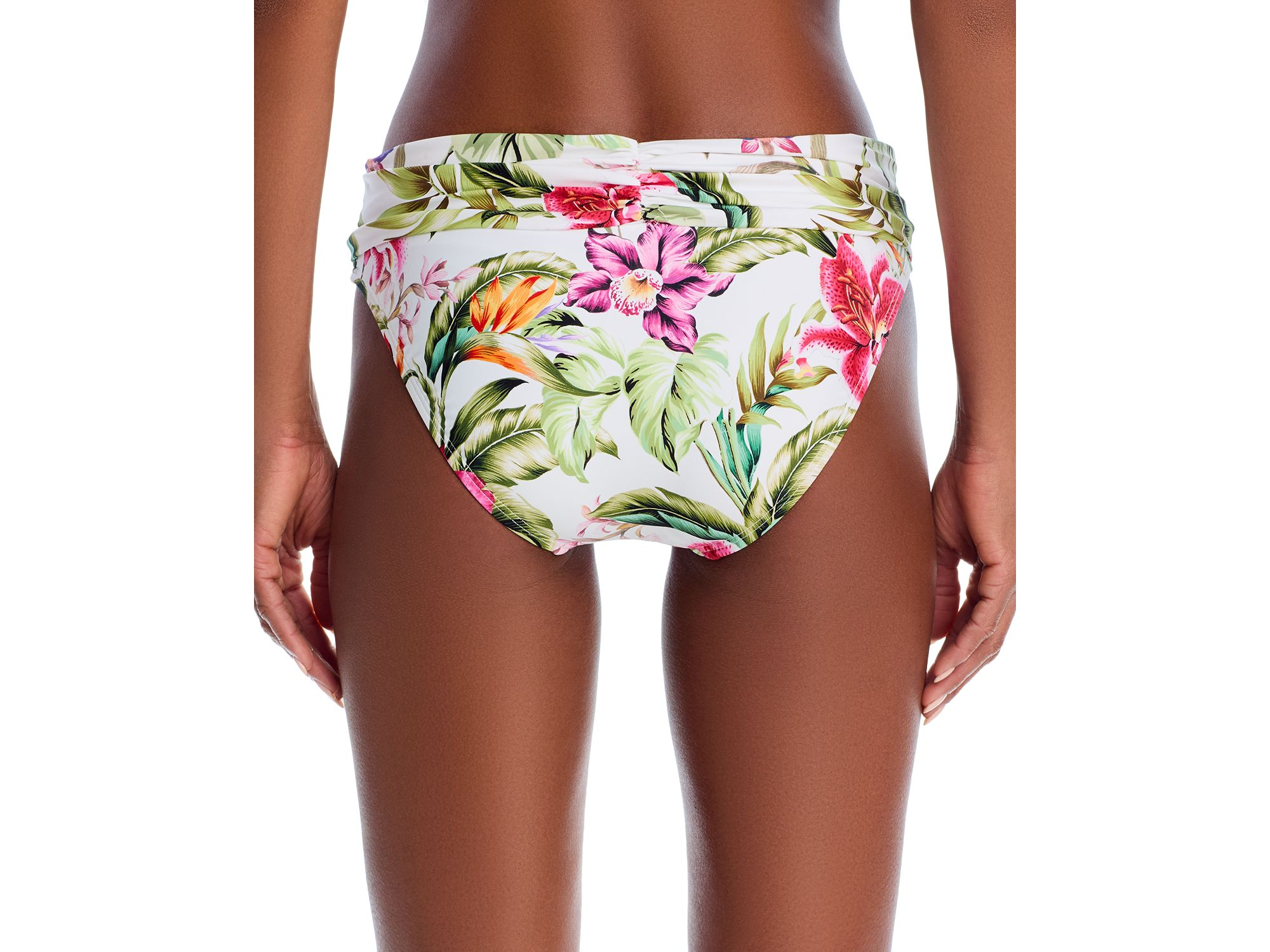Polynesian Shirred Bikini Bottom — Image 3
