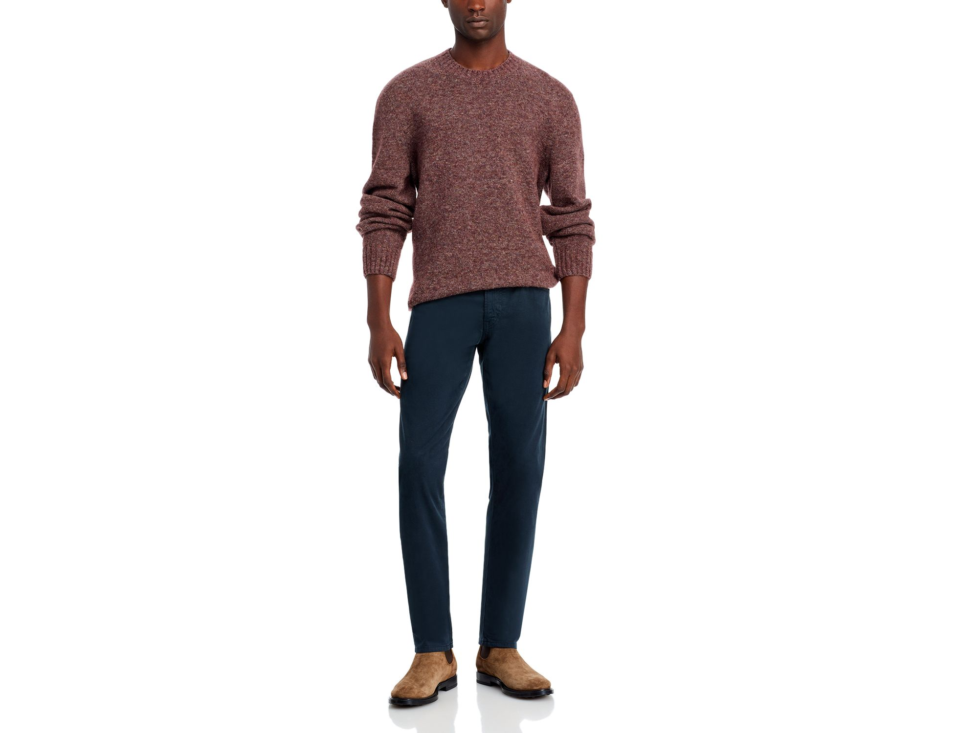 Tellis 34" Slim Fit Twill Pants — Image 4