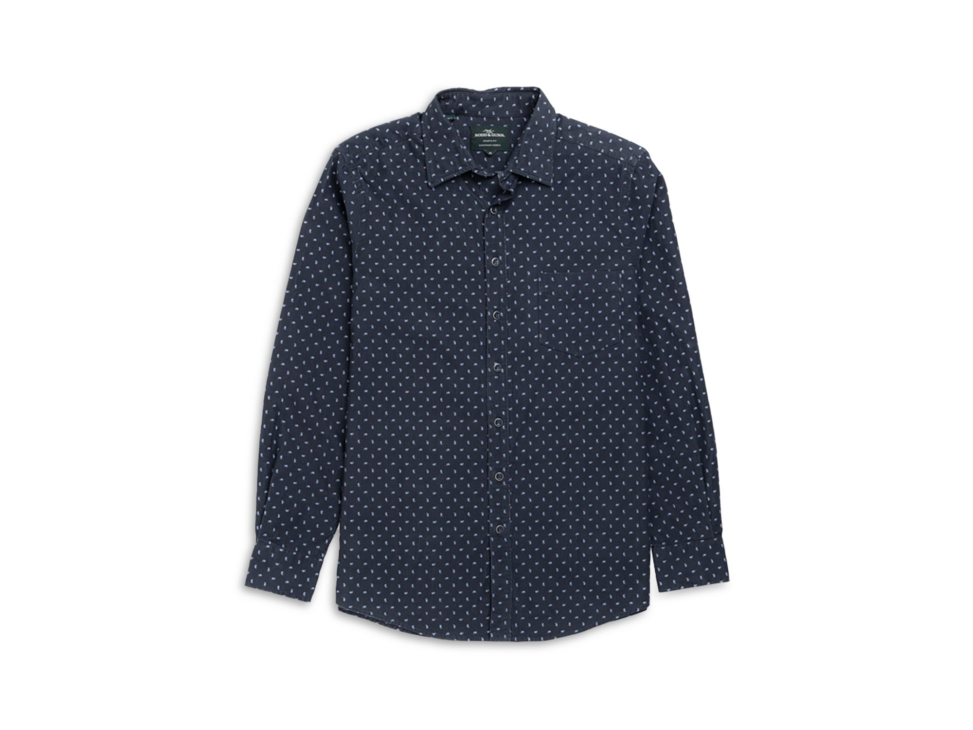 Harrington Long Sleeve Sports Fit Shirt — Image 5