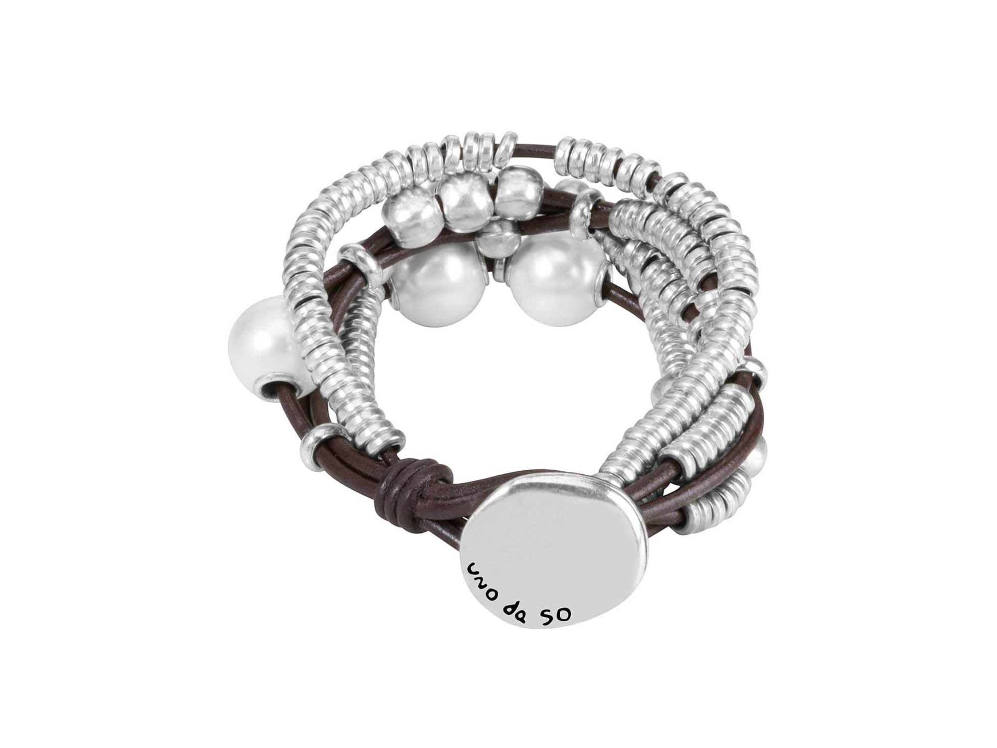Smooth Leather Loop Bracelet — Image 4