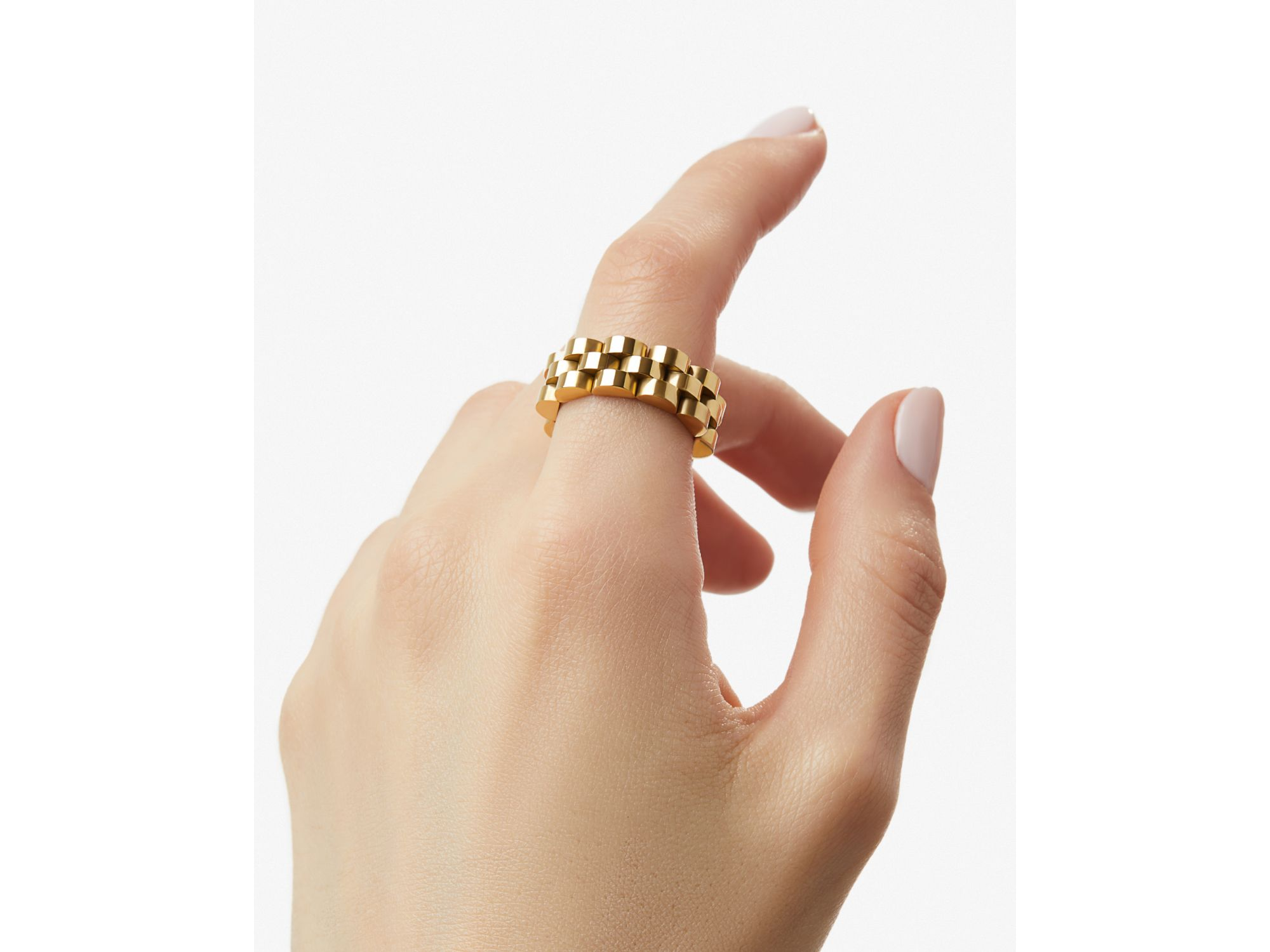 Gold Statement Parker Ring — Image 5